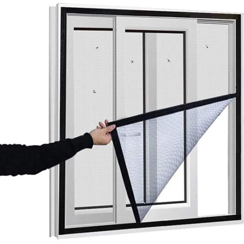 Amxcnoy Moskitonetz 115 X 135 Cm Für Fenster Oder Tür, Insektenschutzvorhang