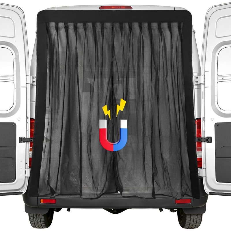 Amxcnoy Magnetisches Auto-moskitonetz, 180 X 150 Cm, Moskitonetz Für Autotüren, Van, Suv Und Camping, Insektenschutz