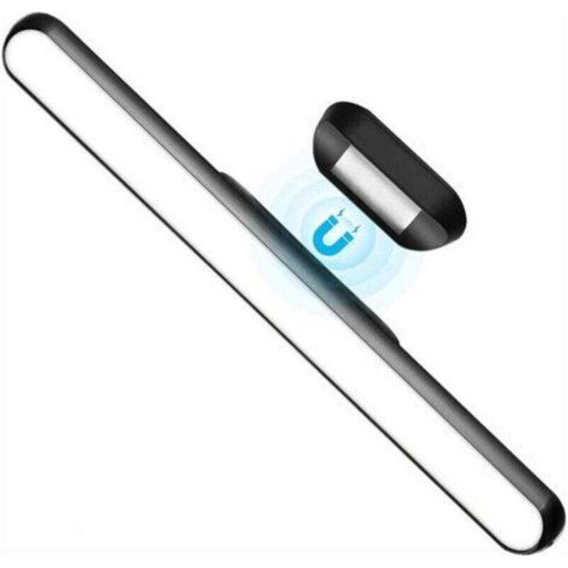 Amxcnoy Kleiderschrank-nachtlicht Mit Einstellbarer Touch-steuerung, 3-w-magnetspiegellicht, Selbstklebende Leselampe, Usb-aufladbar