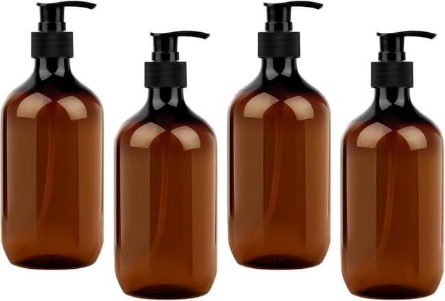 Dieses Set Beinhaltet Leere Shampooflaschen, Einen 500-ml-seifenspender Und Einen Pet-duschgelspender, Der Sich Zum Dosieren Von Seife, Lotion, Waschmittel Und Anderen Flüssigkeiten Eignet.