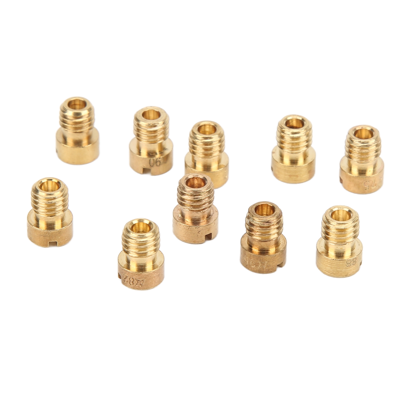 10 Hauptdüsen Für Vergaser, 5 Mm Goldmetalldüse Für Dellorto-vergaser, Modell 75-98.