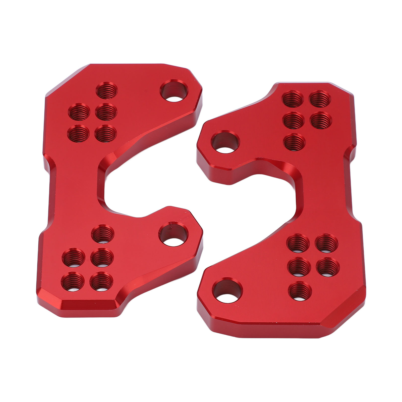 Repose-pieds Arrière Réglables Pour Moto Yzf R3 R25 Mt25 Mt03, Base De Montage De Rechange, Rouge
