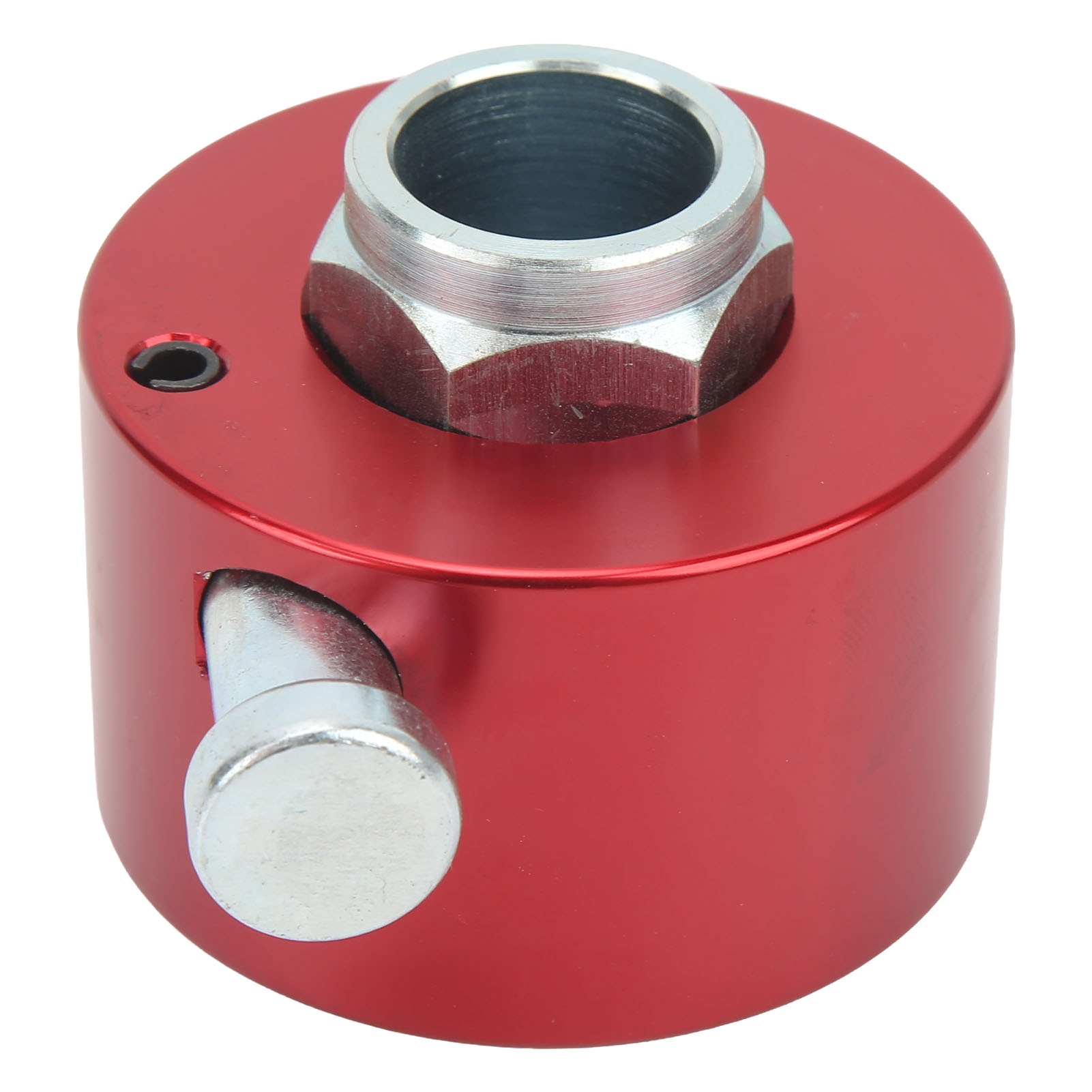 Moyeu De Volant À Dégagement Rapide Avec Bouton-poussoir Pour Axe De 3/4 Po, Rouge, Pour Volant À 3 Trous