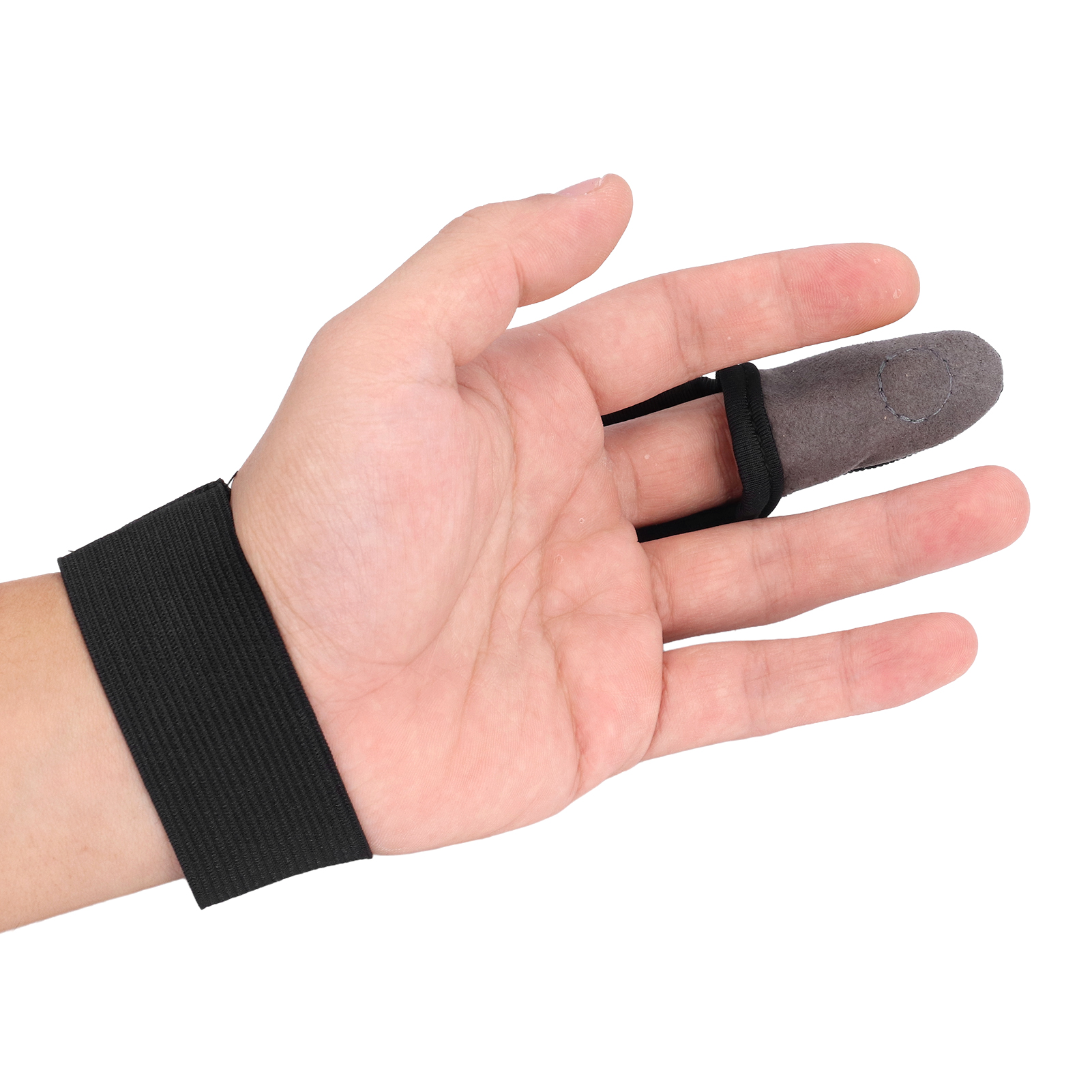 Schwarzer Fingerloser Handschuh, Schutzhülle Für Die Fingerspitzen, Ideal Für Auto-, Motorrad- Und Bootsreparaturen.
