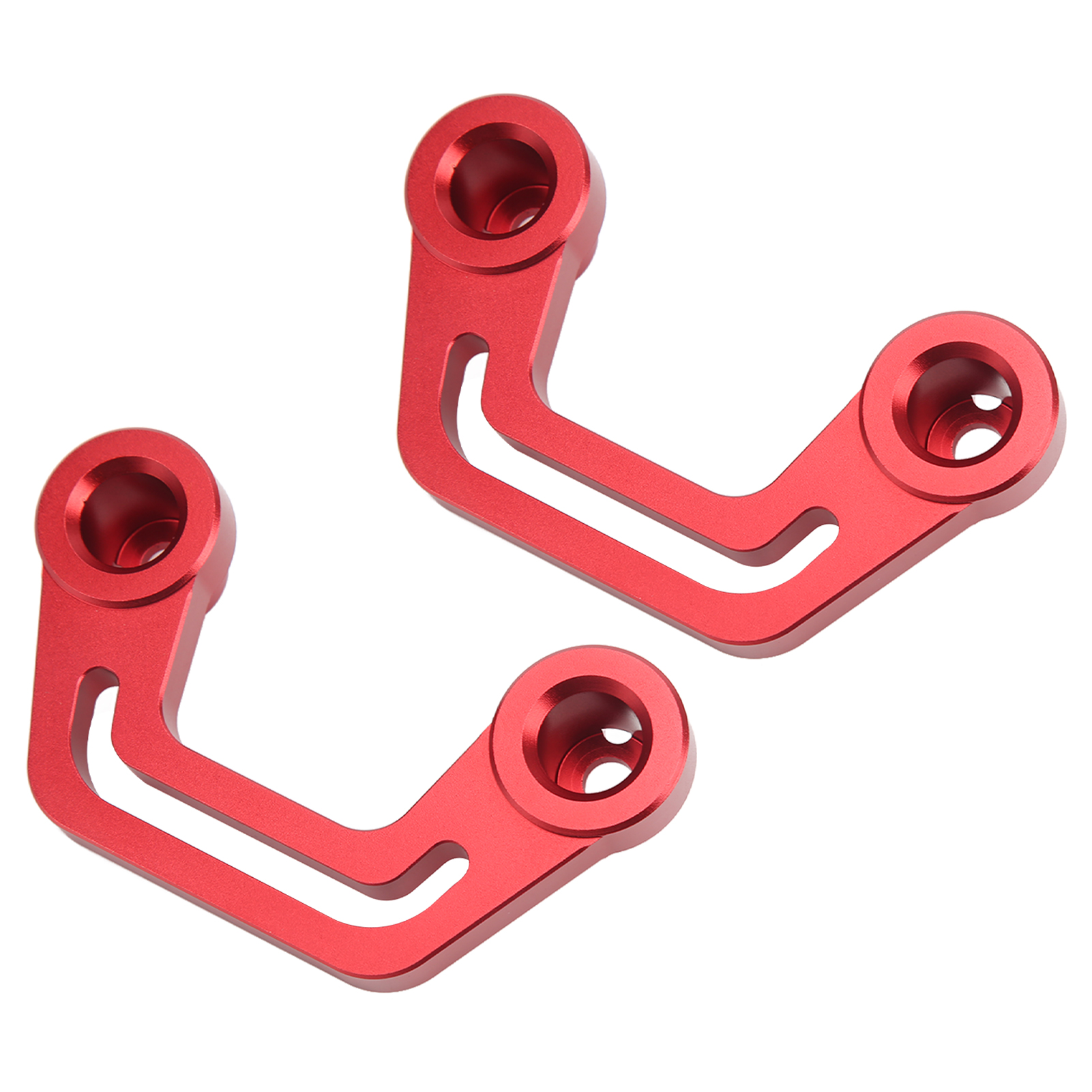 Paire De Supports De Fixation De Feu De Pare-brise Pour Montant A, Remplacement Pour Jeep Wrangler Jl Jlu 2018-2022, Rouge