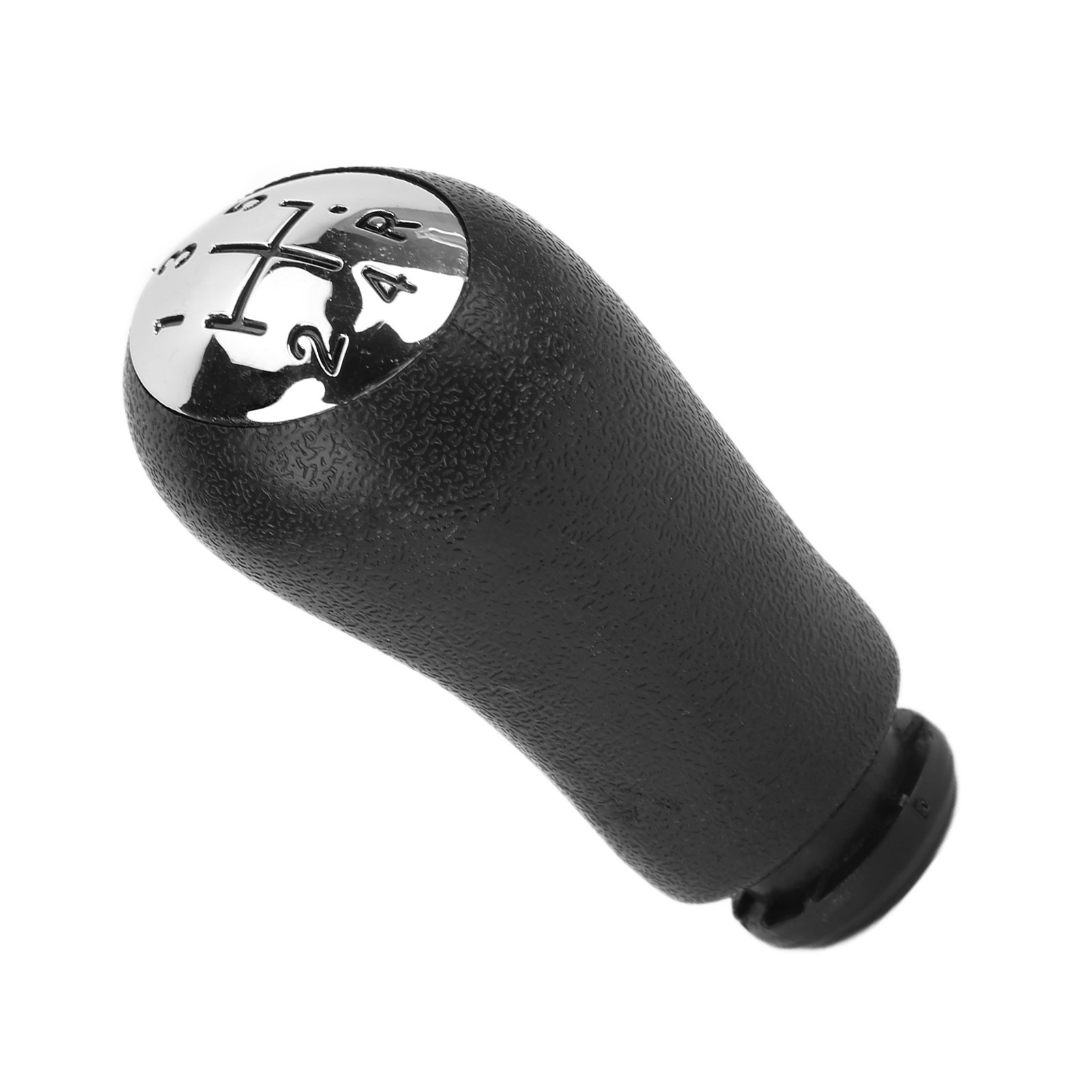 Ersatz-schaltknauf Für Clio Iii 2005-2009, Silber/schwarz, 5-gang