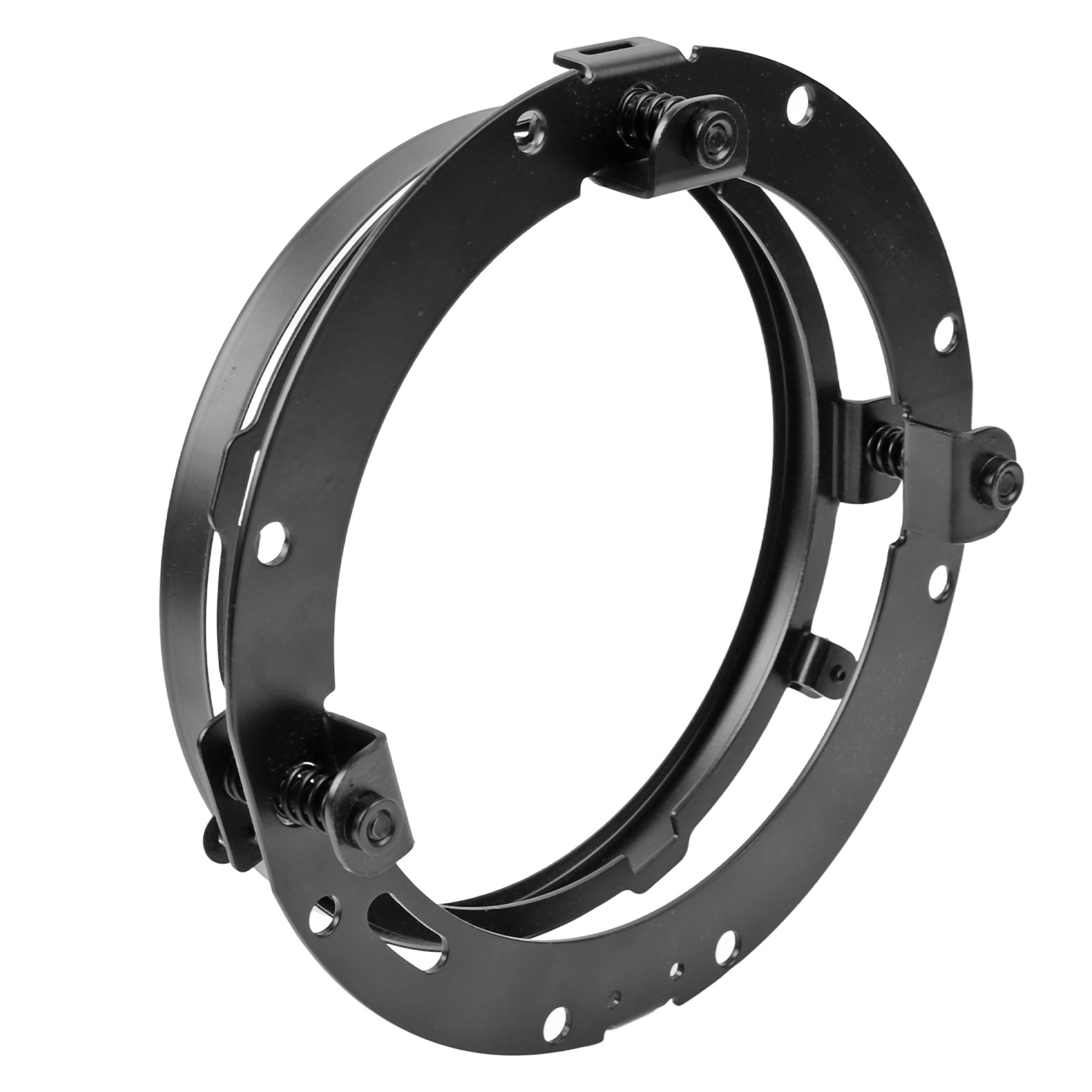 7-zoll-led-scheinwerferhalterung, Schwarzer Zierring Für Glide-motorradscheinwerfer, Schwarz