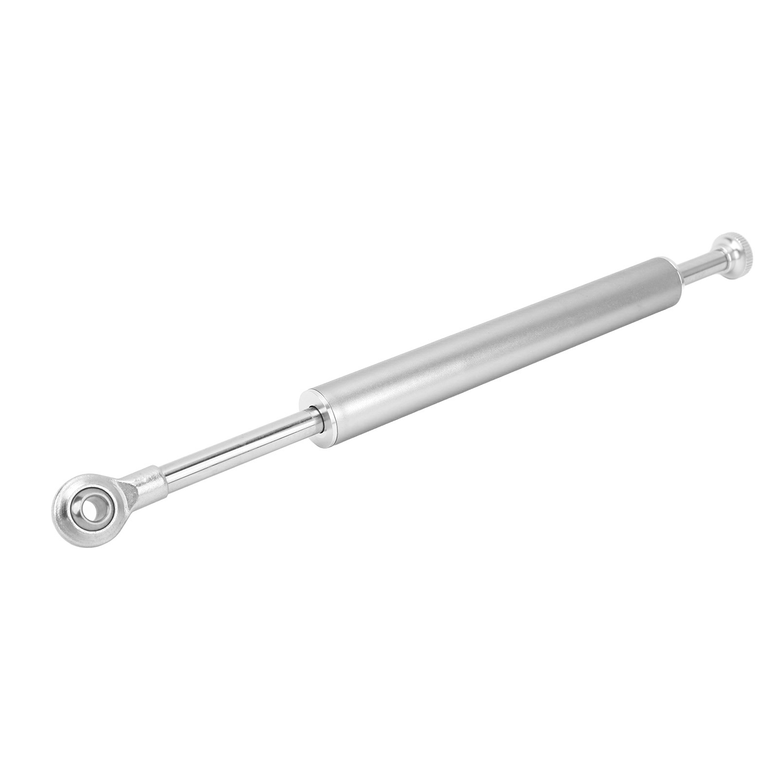 Universeller 330-mm-lenkungsdämpfer Aus Aluminium Für Die Meisten Motorräder, Silberfarben.