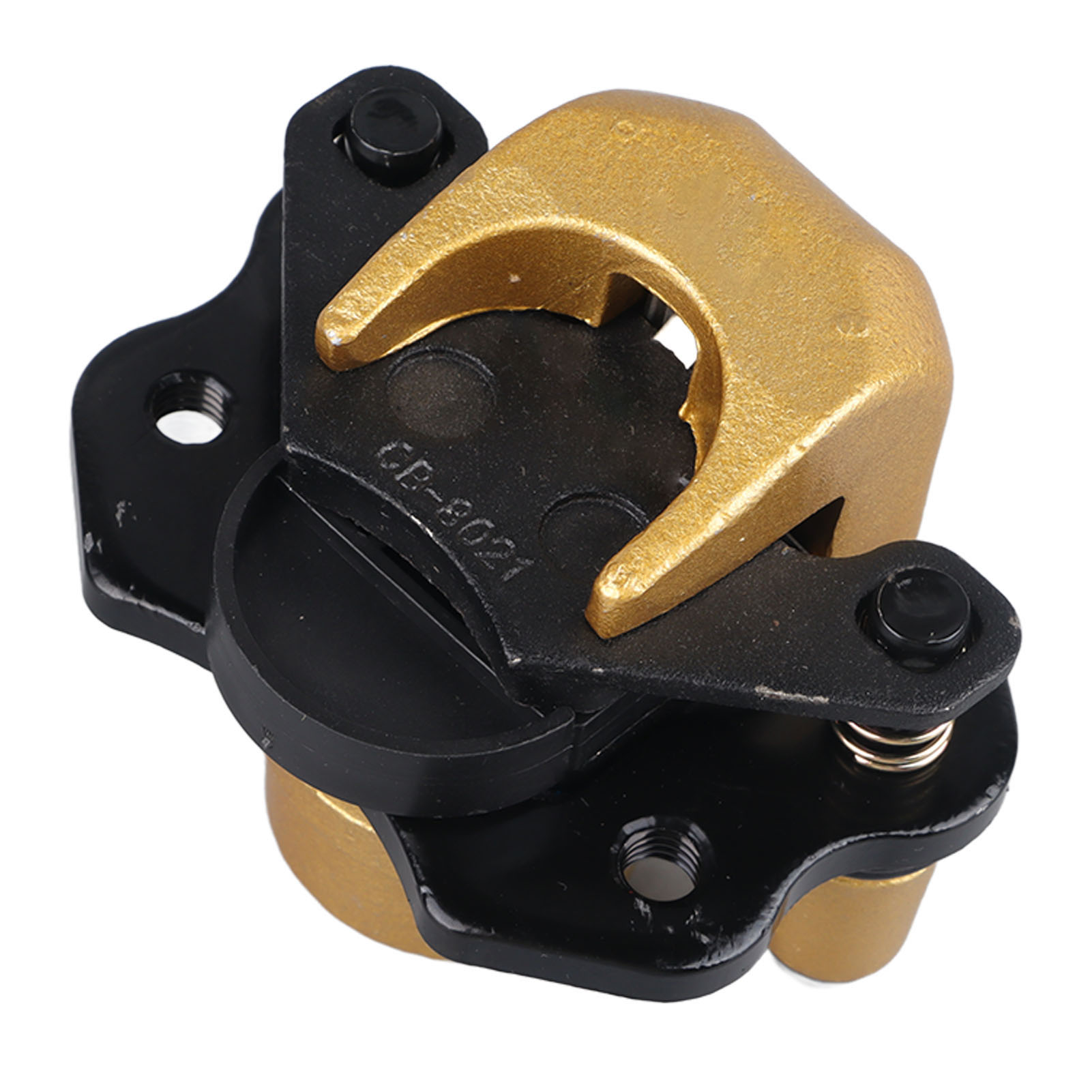 Goldene Aluminium-bremssättel Vorne Und Hinten, Linksseitige Betätigung, Stabiles Bremsverhalten, Kompatibel Mit 4-rad-quads Von 110 Bis 250 Cm³