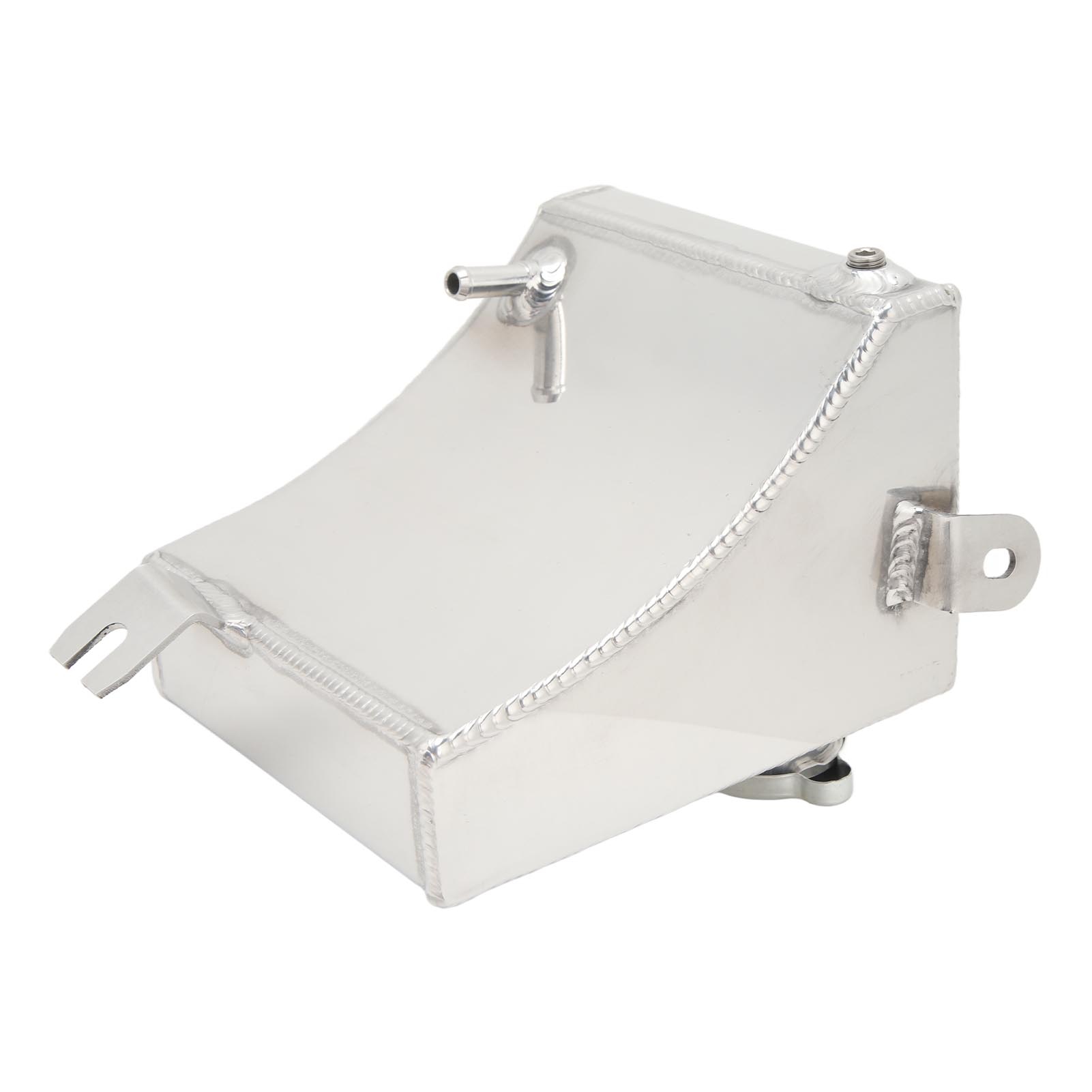 Auslaufsicherer Kühlmittel-ausgleichsbehälter Aus Aluminium Für S13-kühler (alle Modelle), Silberfarben.