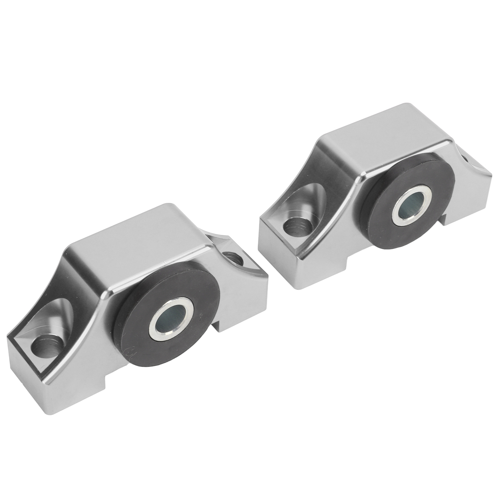 Schwenkbarer Motorhalterungssatz, Aluminium 6061-t6, Kompatibel Mit Honda Civic Eg, Ek, Bd-serie B16, B18, B20, D16, Silber