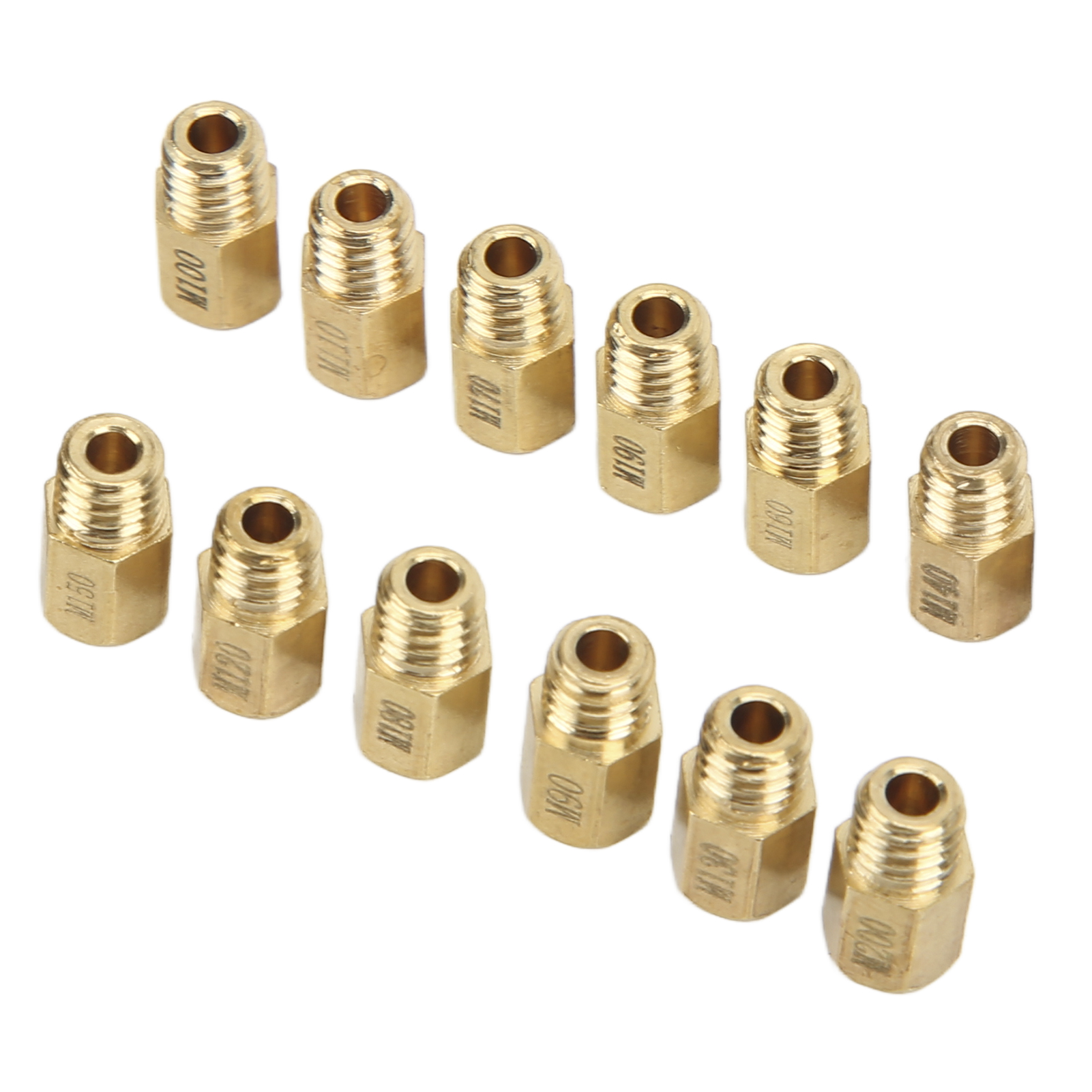 Satz Mit 12 Hauptdüsen Für Vergaser, 90-200, Metallic-gold, Hochleistungsdüsen Für Mikuni Vm Tm Tmx