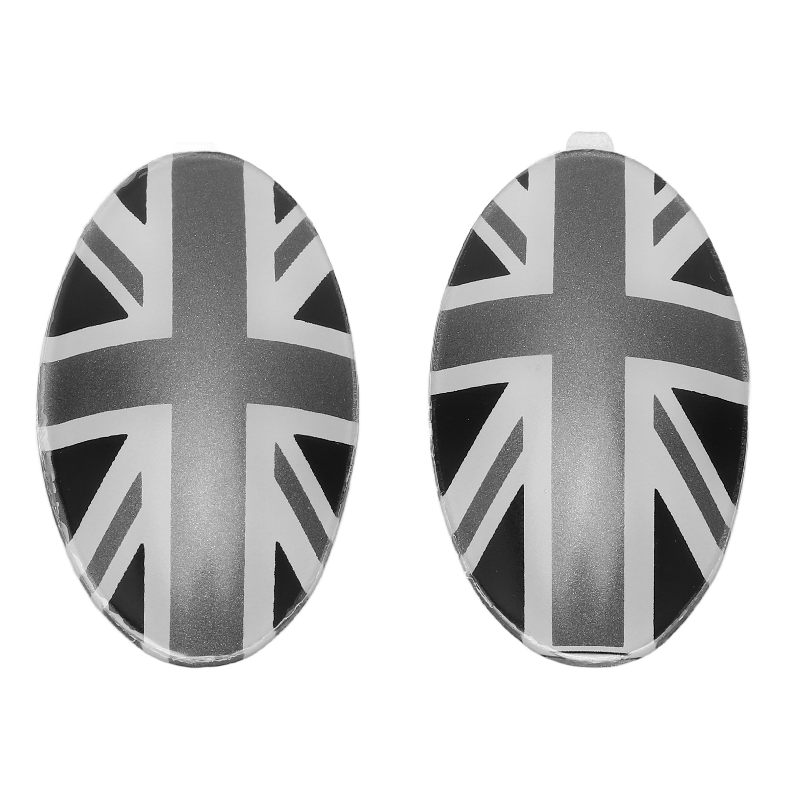 Paar Graue Schalthebel Im Union-jack-design (links Und Rechts), Ersatz Für Cooper F54 F55 F56 F57 F60