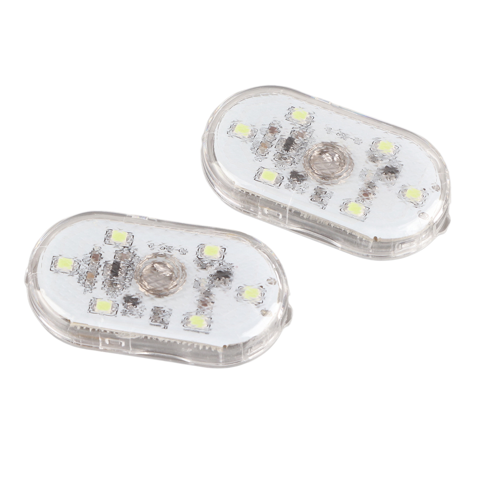 Led-autoleuchte Mit Sensor, Usb-aufladbar, Touch-steuerung, Kabellose Ambientebeleuchtung, Nachtleseleuchte, Fahrzeuginnenbeleuchtung