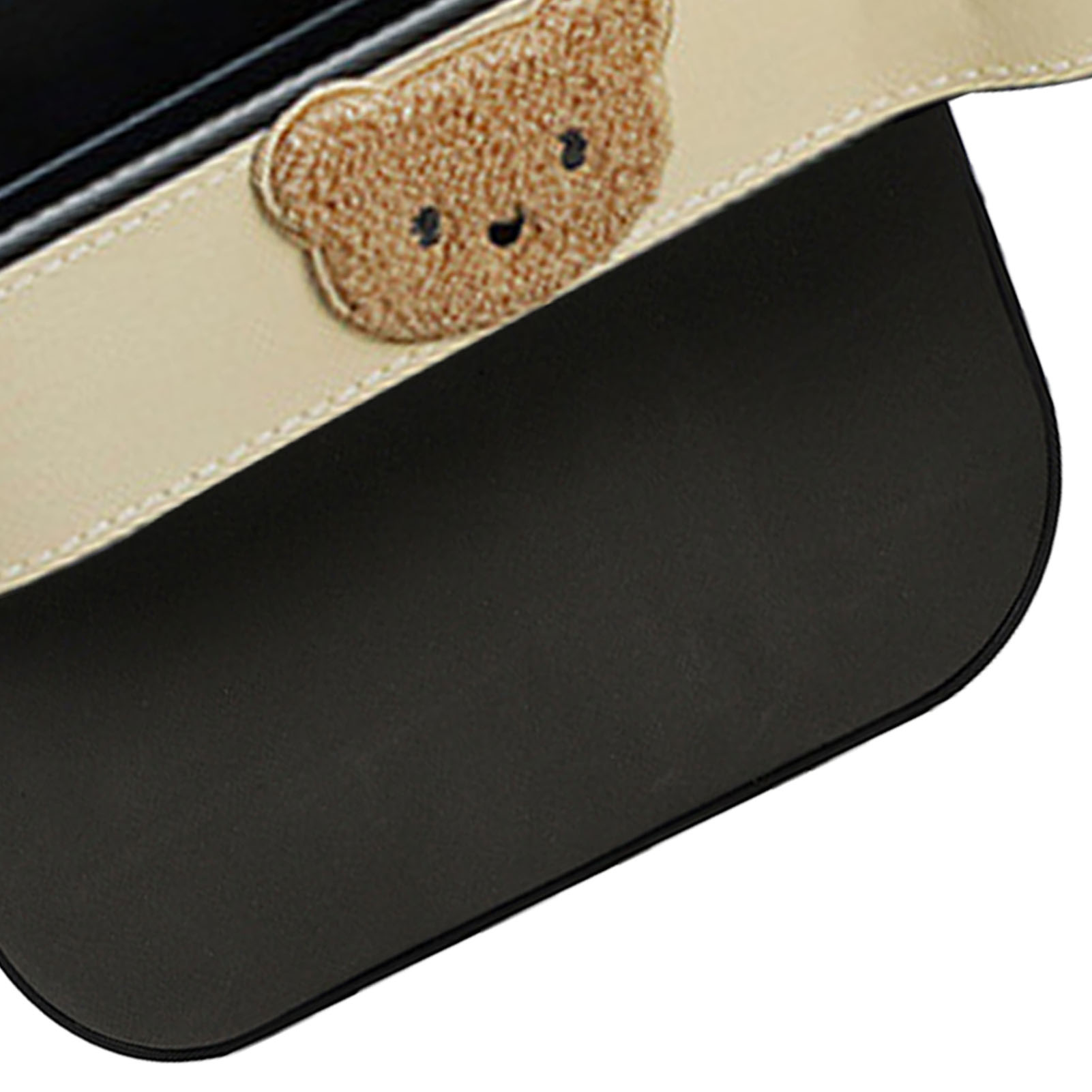 Aufbewahrungsbox Für Autositze, Niedlicher Teddybär, Multifunktionale Aufbewahrungsbox, Praktisch Und Robust, Beige, Für Autofahrer.