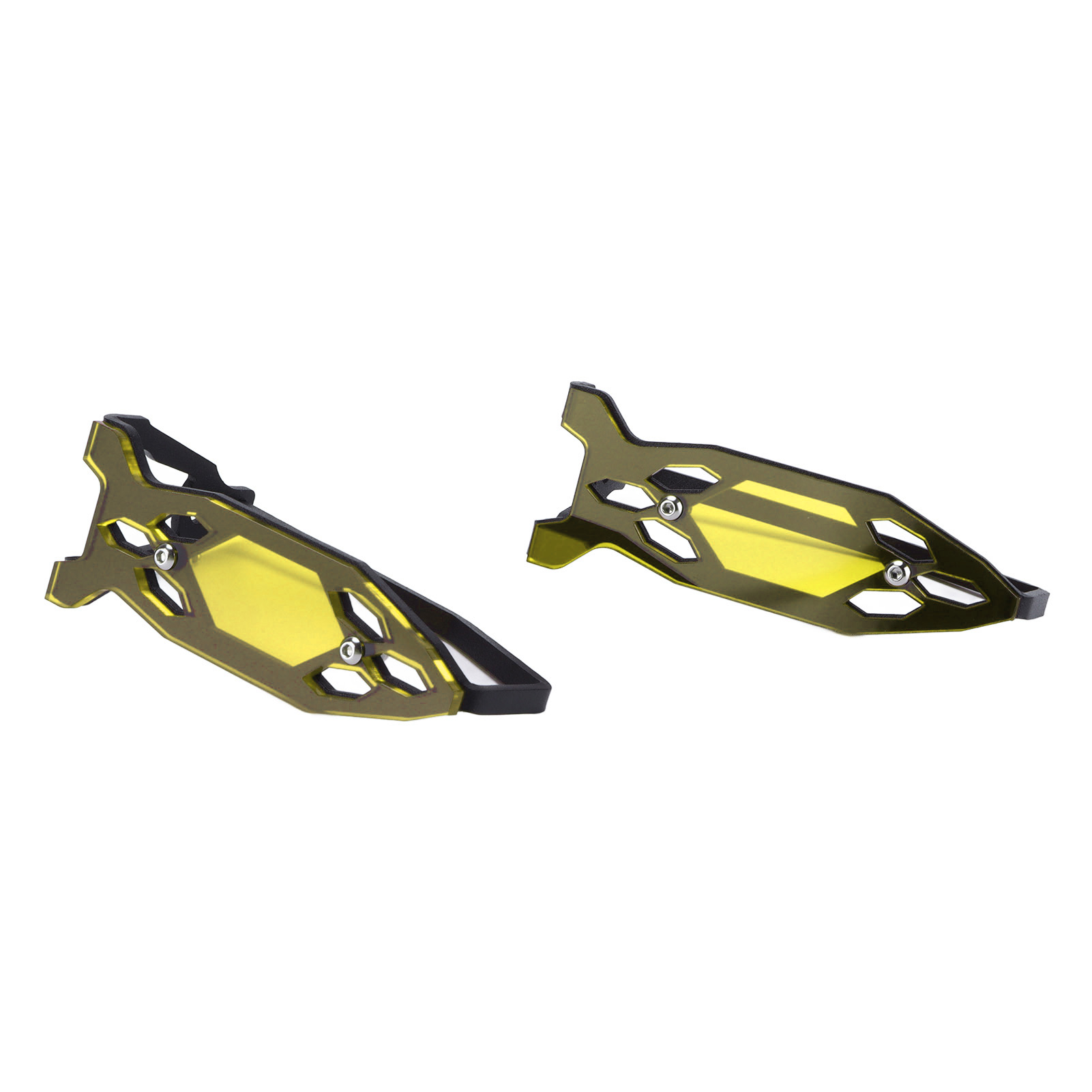 Set Mit 2 Gelben Frontblinkerschutzvorrichtungen Für R1200gs Und R1250gs Adventure Motorräder.