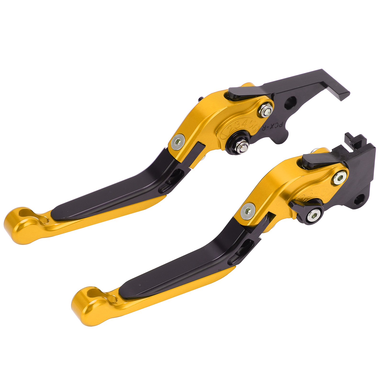 Brems- Und Kupplungshebelpaar Für Motorräder, Cnc-gefräste Aluminiumlegierung, Passend Für Pcx 125/150 (trommelbremsversion), Alle Baujahre, Goldfarben