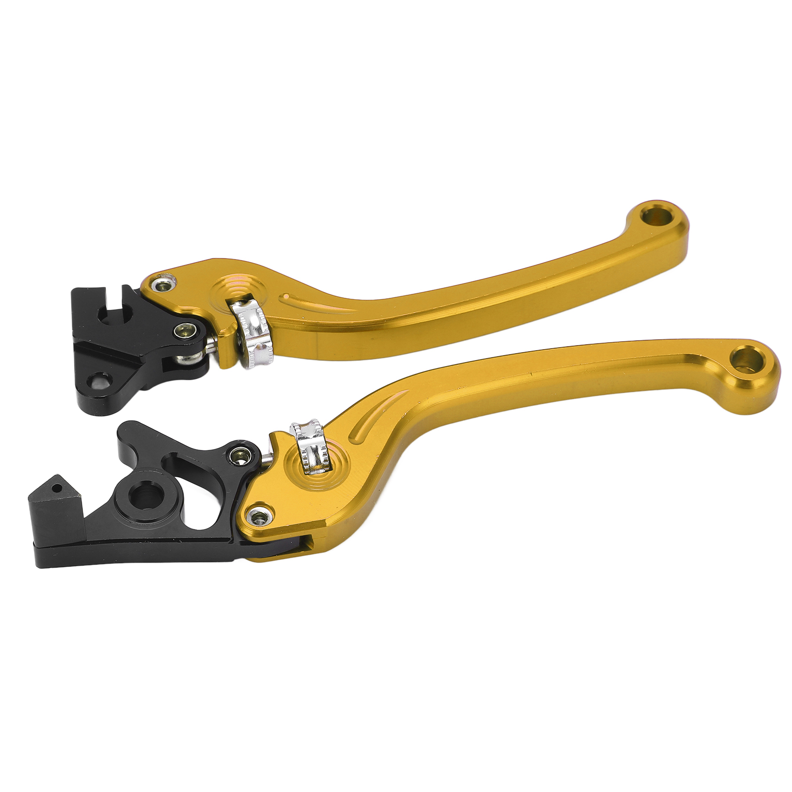 Hochsensible Cnc-gefräste Brems- Und Kupplungshebel Aus Aluminiumlegierung, Universelles Motorradzubehör, Gold
