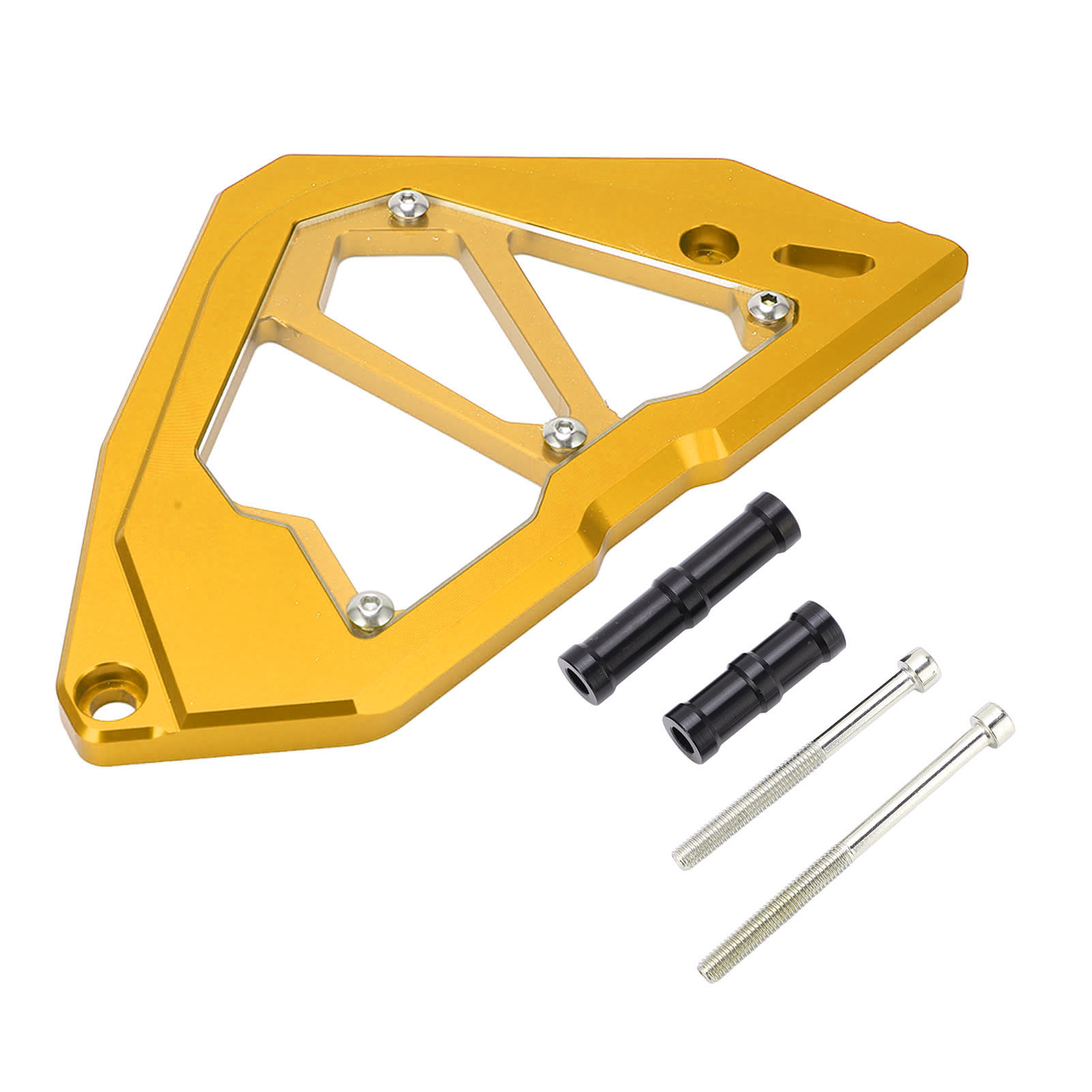 Cnc-gefräster Kettenschutz Aus Aluminiumlegierung Für Den Vorderen Antriebsstrang Von Z250, Z300, Ninja 250, 300, Baujahre 2013–2017, Goldfarben