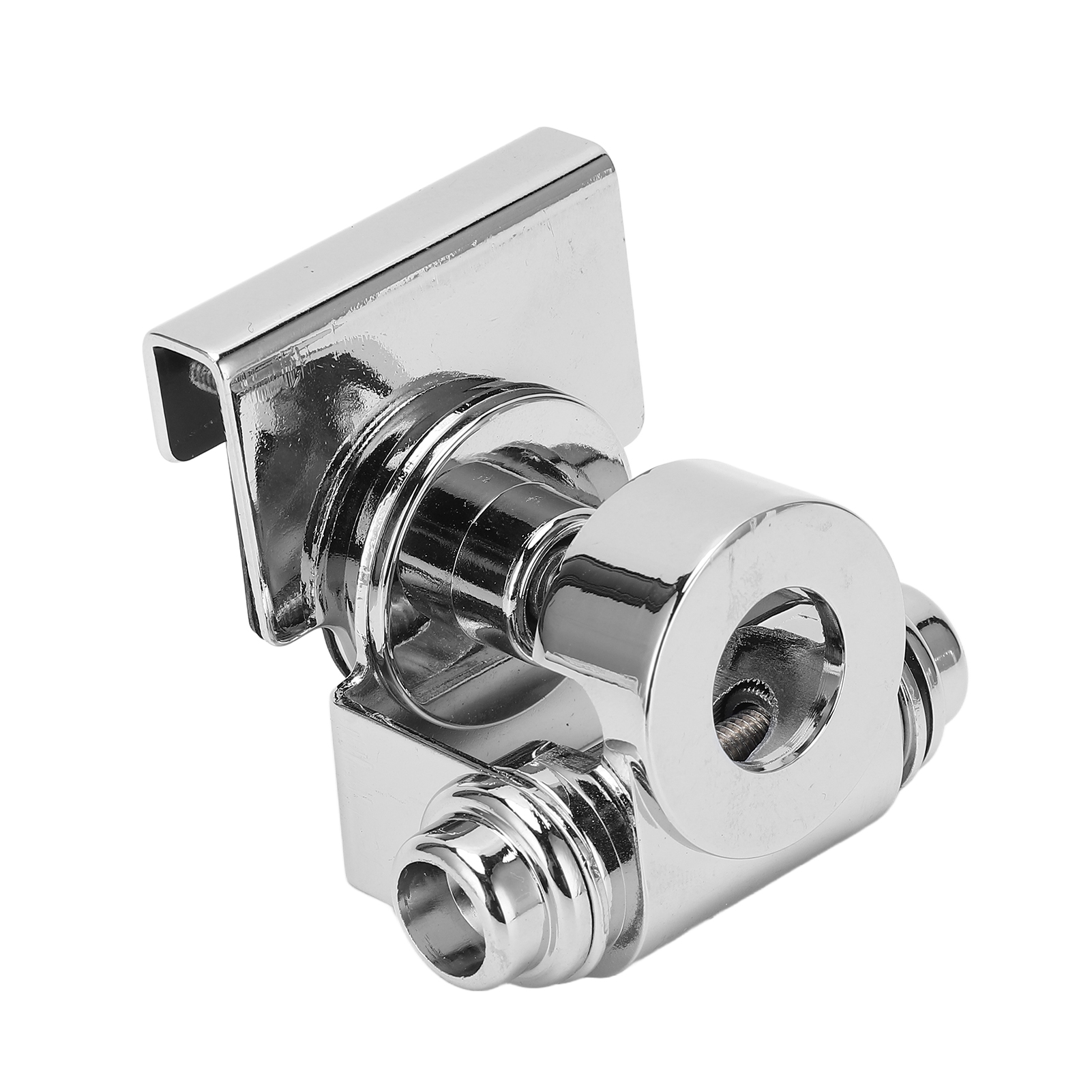 Silberne Radioantennenhalterung, 16-mm-bohrung, Verstellbarer Winkel Für Kenwood Autoradios, Transporter Oder Lkw.