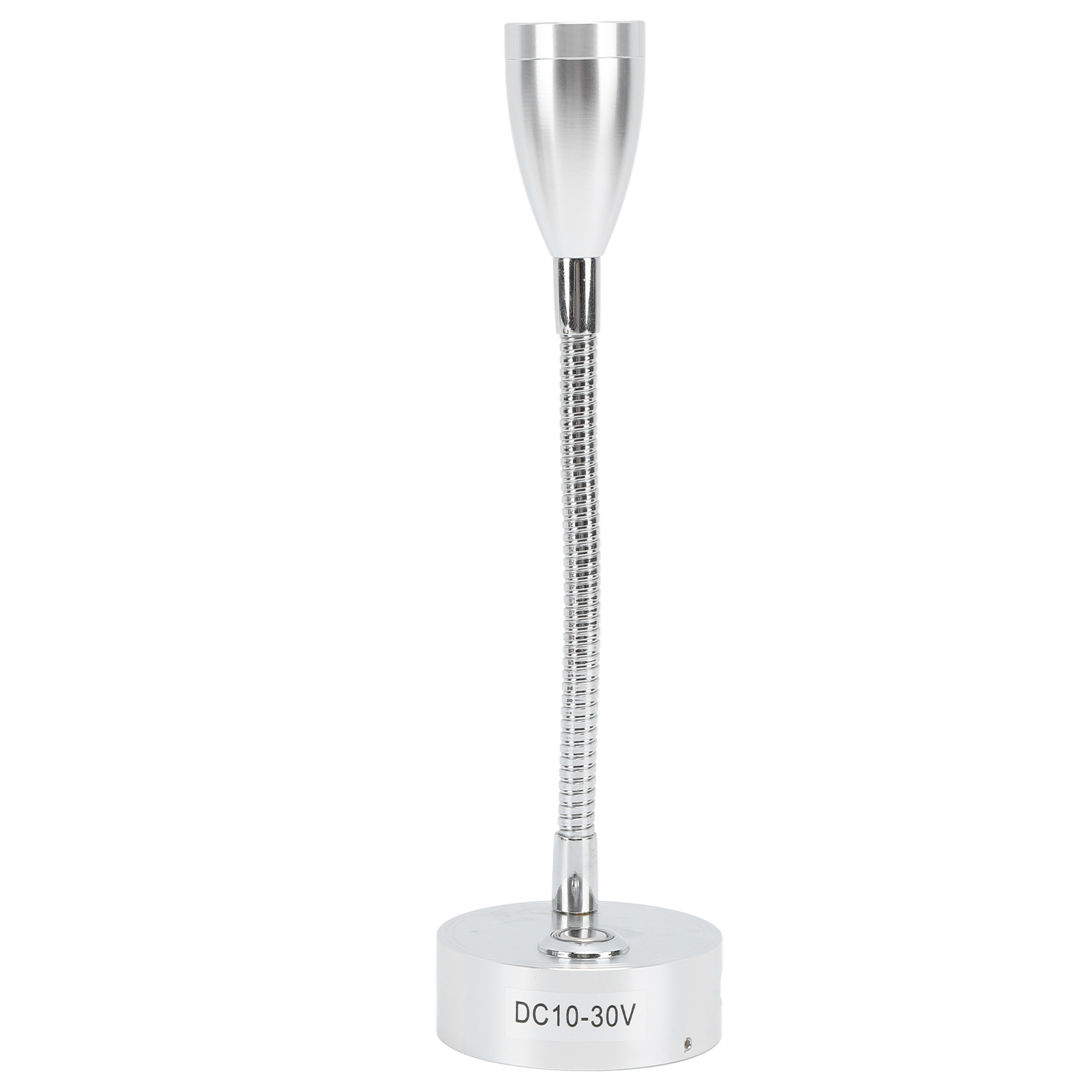 Silberne Led-leselampe, 10-30 V Dc, Hohe Helligkeit, Einstellbare Farbtemperatur, Ideal Für Wohnmobile, Lkws, Boote Und Yachten.