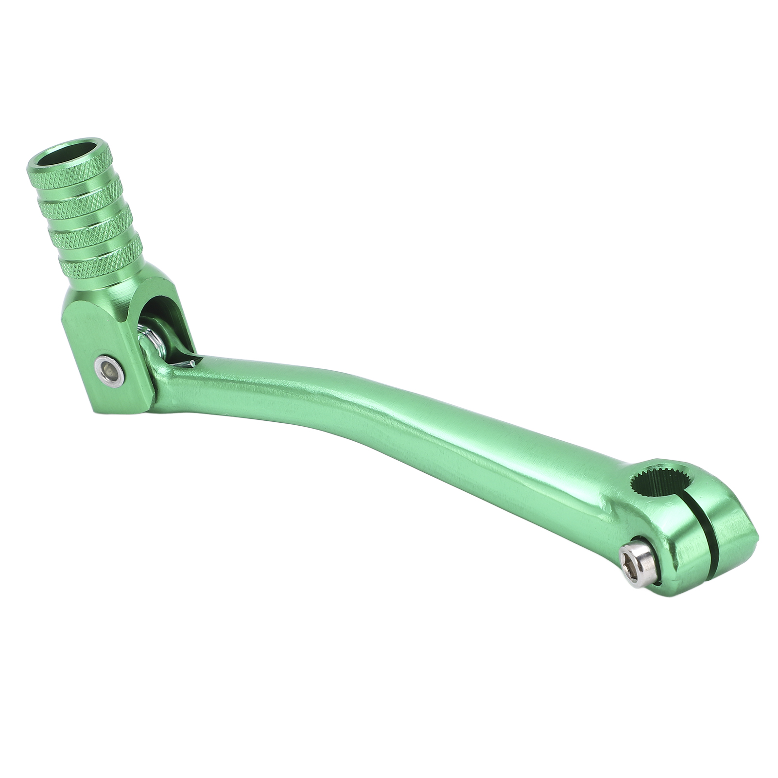 Motorrad-kickstarterpedal, Feinfühlig, Cnc-gefrästes Aluminium, Universalzubehör, Grün