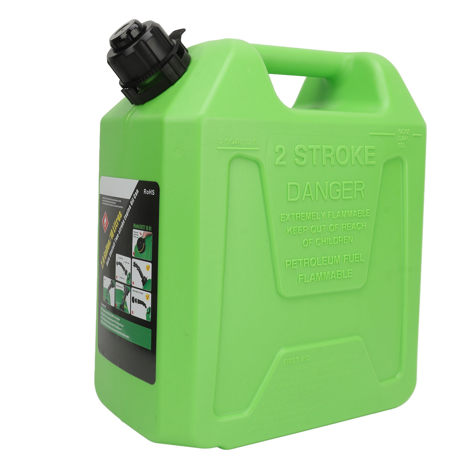 10-liter-heizöltank, Antistatisch, Stoßfest, Mit Automatischer Abschaltung, Tragbar Und Sicher, Für Wohnmobile, Suvs, Motorboote, Umweltfreundlich