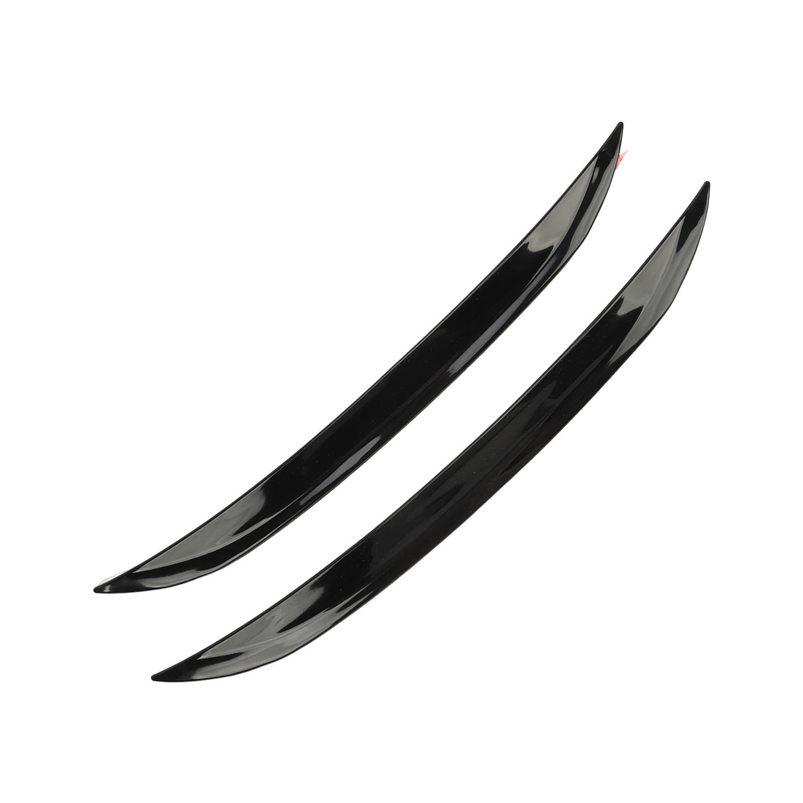 Glänzend Schwarzer Kotflügelschutz Mit Konturleiste. Kompatibel Mit Den Meisten Fahrzeugen. 33,5 Cm