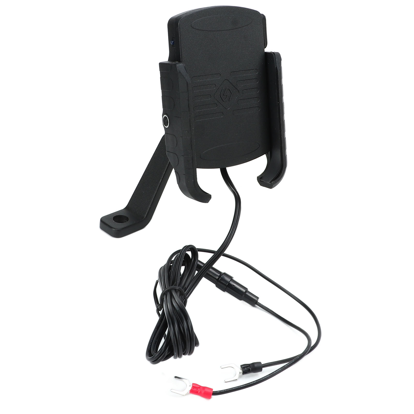 Support De Téléphone Pour Rétroviseur De Moto 2 En 1, Chargeur Sans Fil Usb Qc3.0 À Charge Rapide 15 W, 12-24 V