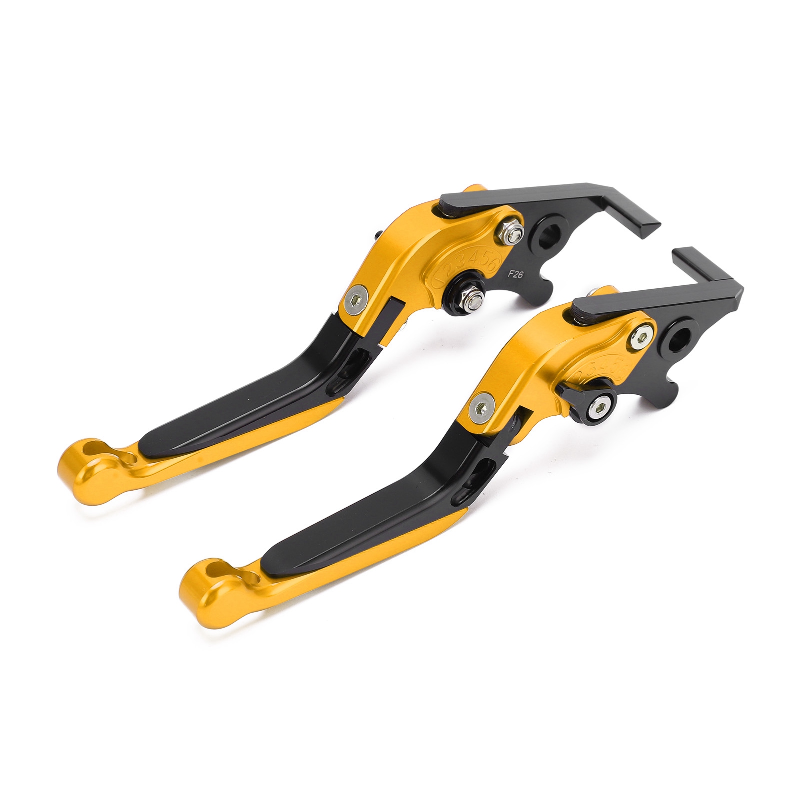 Satz Mit 2 Bremshebeln (links Und Rechts) Für Yamaha Nmax 155 (2015–2021) – Motorrad-tuningzubehör – Ersatzteile Für Pitbike, Dirt Und Motocross – Gold