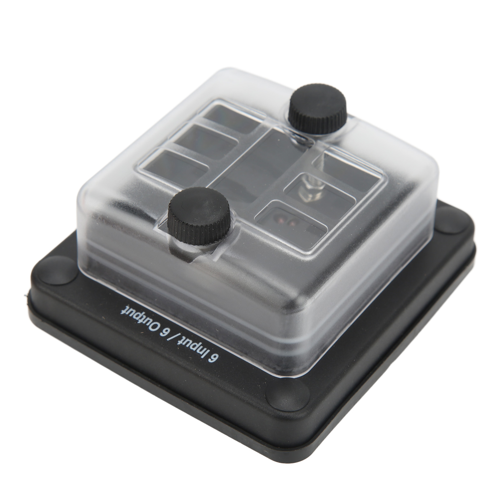 Boîte À Fusibles Étanche À 6 Voies Ato/atc Avec Indicateur Led Rouge Pour Voiture, Bateau, Camping-car Ou Camion