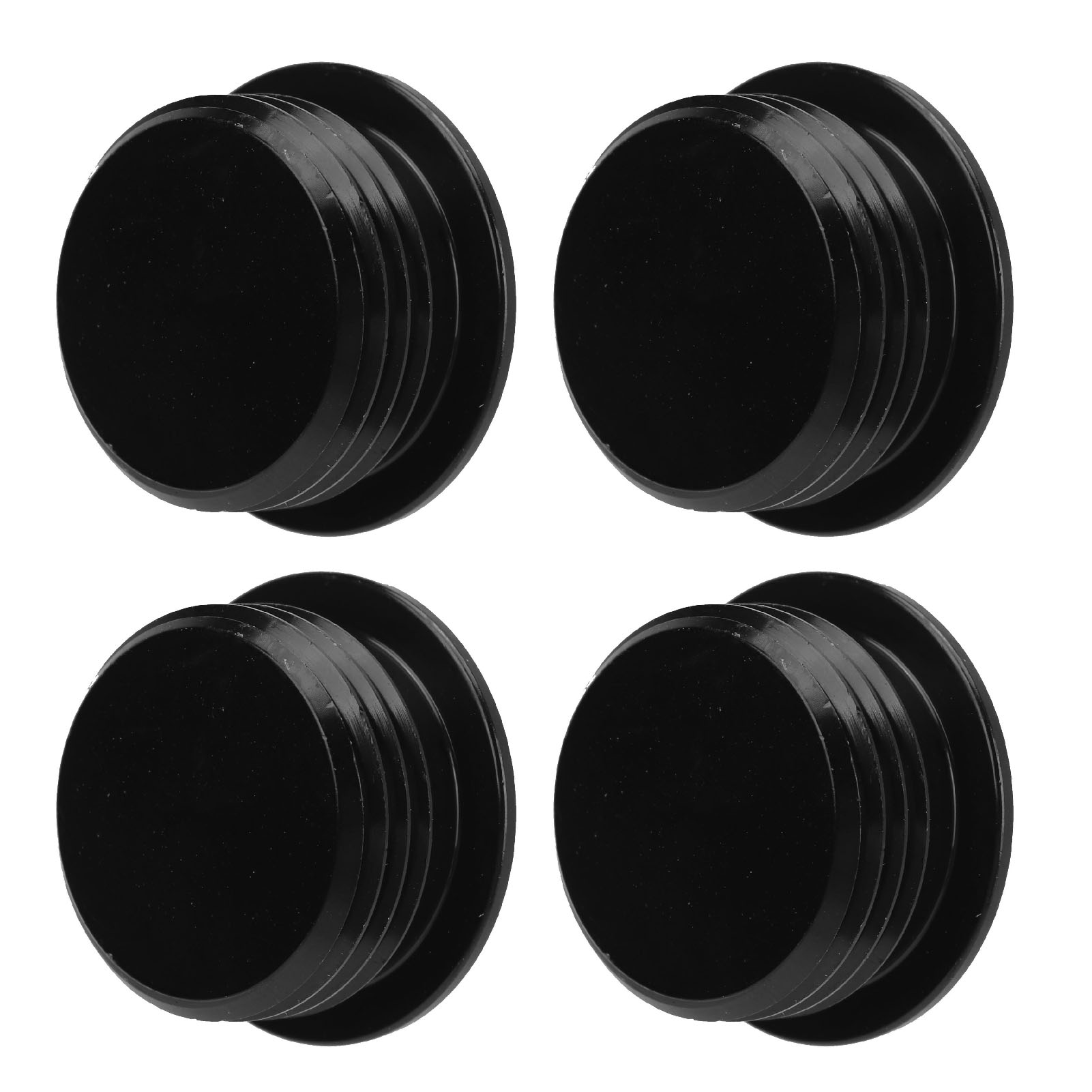 Packung Mit 4 Orb 10an 5/8"-stopfen Mit O-ring, Hergestellt Aus Wasserdichter Aluminiumlegierung.