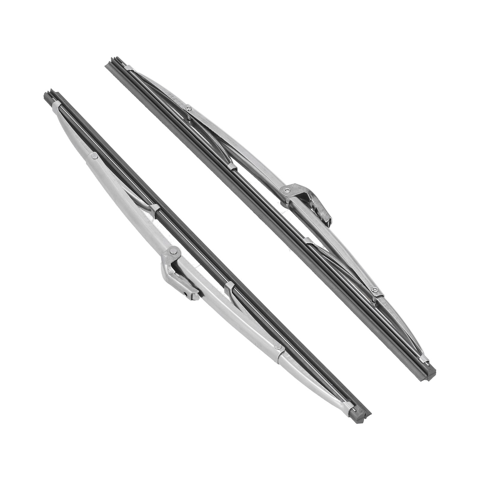 12-zoll (30,48 Cm) Edelstahl-scheibenwischer, Gebürstete Silberoberfläche, Universell Für Autos