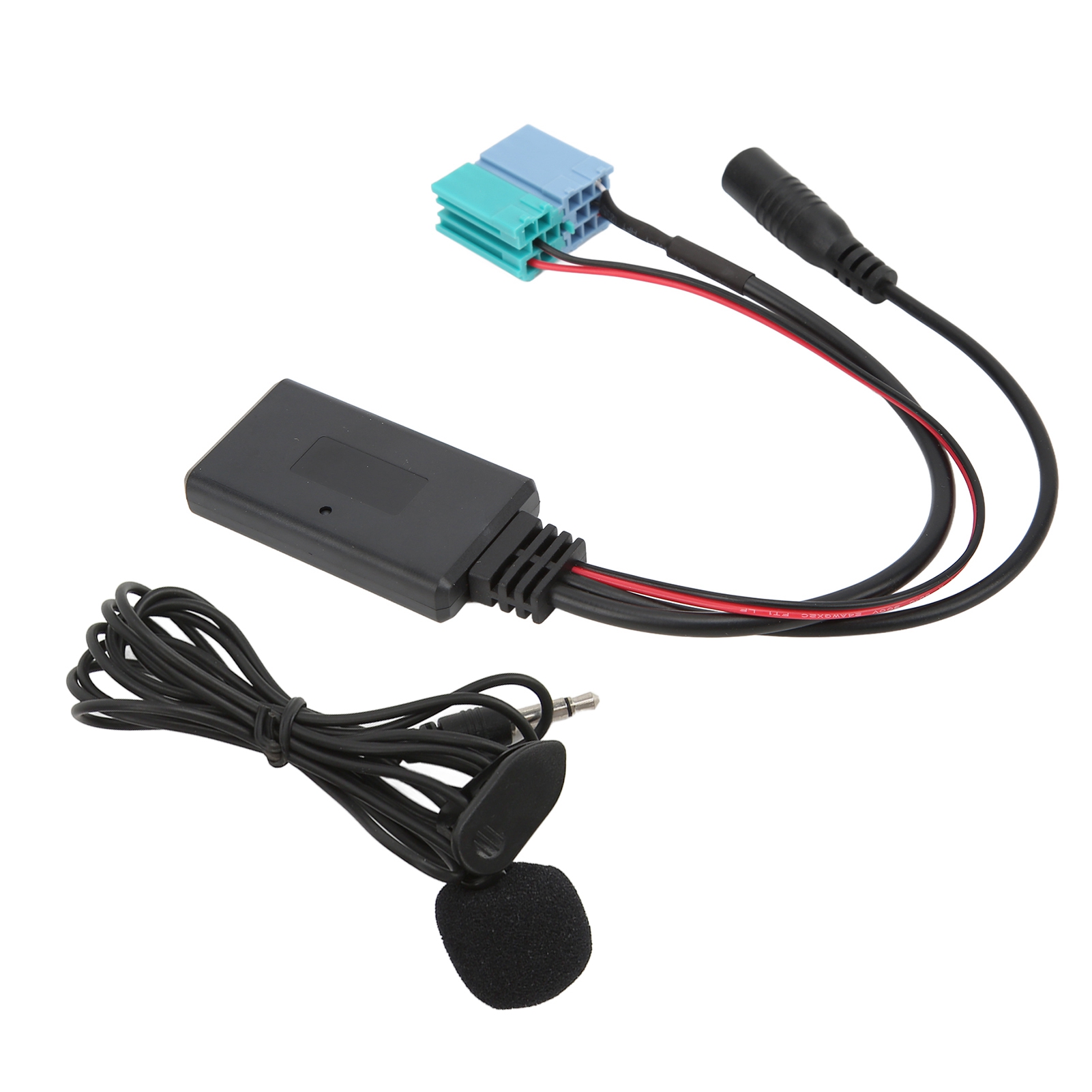 Bluetooth Aux In 6+8-pin-adapter Zum Ersetzen Des Freisprechmikrofons Bei Fiat Bravo Und Visteon Radios Ab Baujahr 2007.