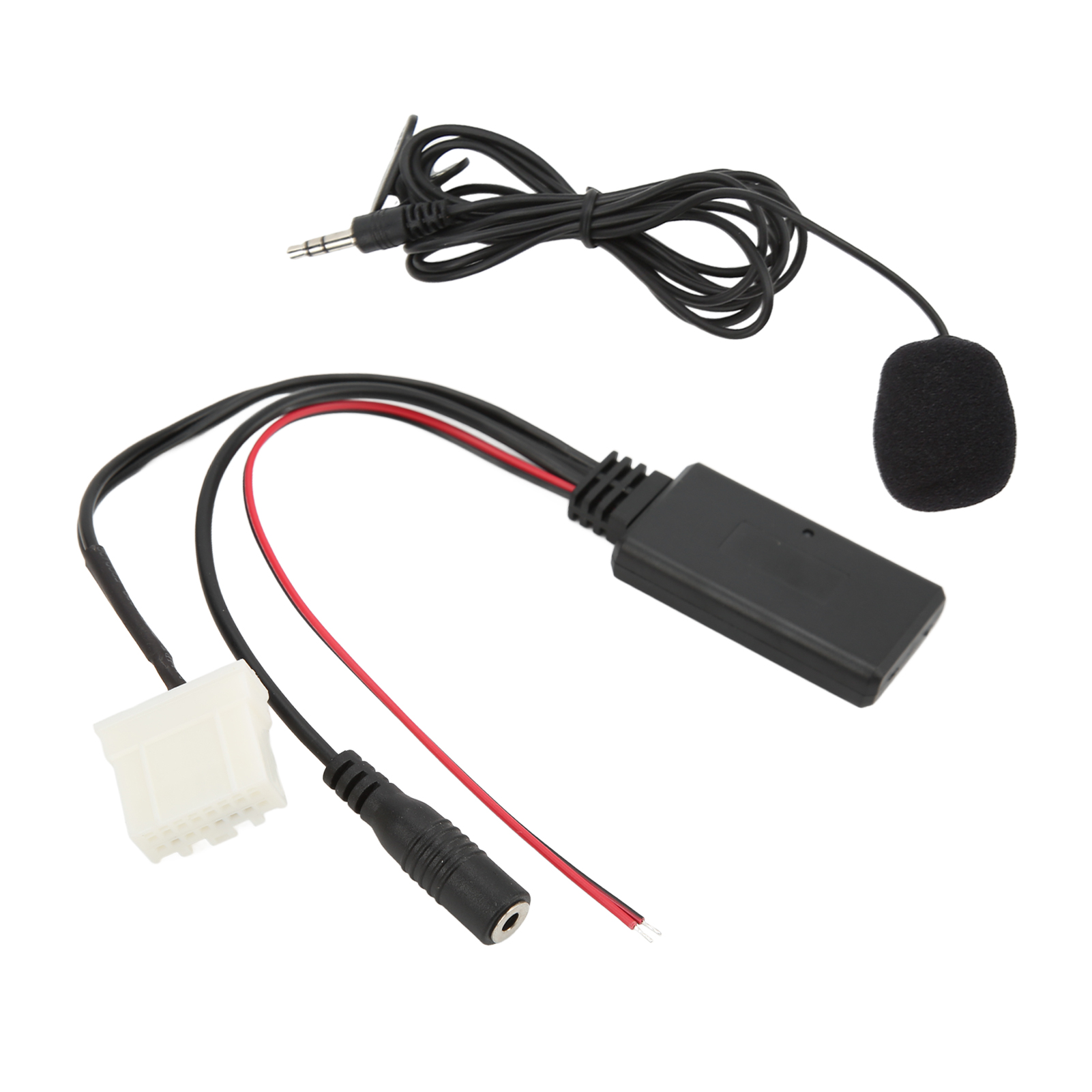 Bluetooth 5.0 Aux In Kabeladapter Mit Iso-freisprechmikrofon Für Mazda Mx5 (ab 2006)