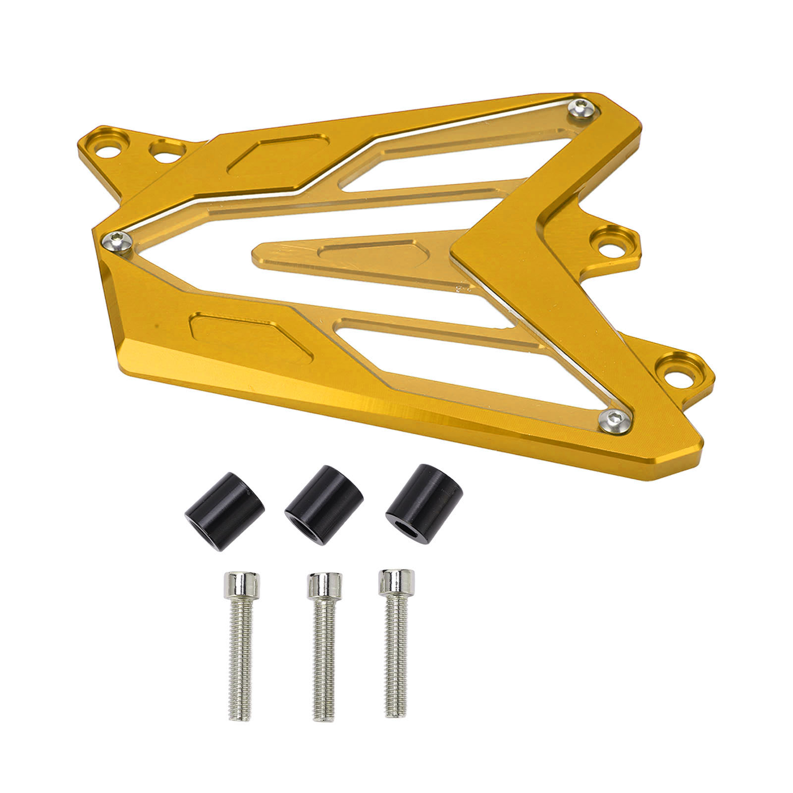 Cnc-gefräster Aluminium-kettenschutz Vorne Für Mt-07, Fz-07, Xsr700 Gold