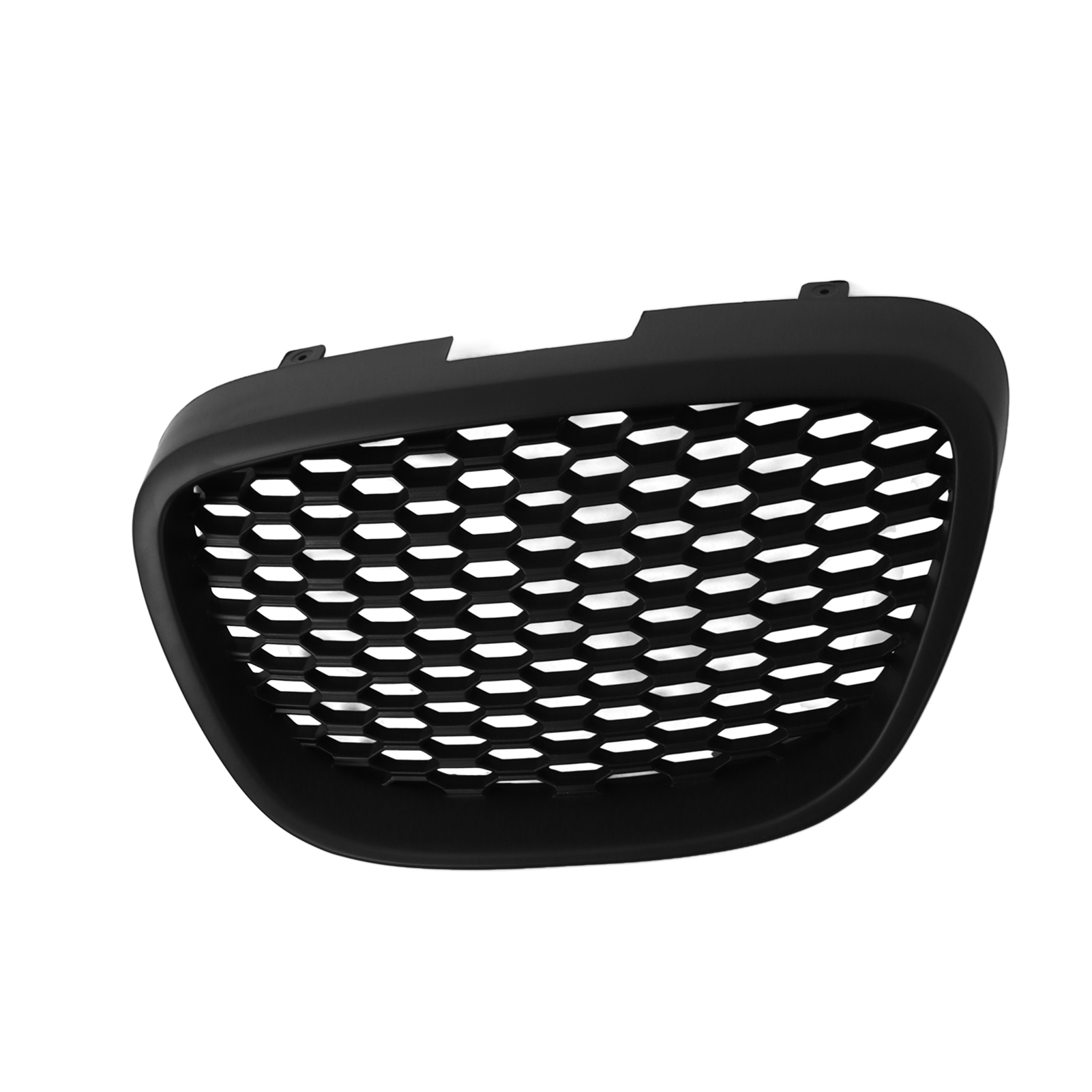 Frontgrill Mit Wabenmuster, Mattschwarz 1133007, Kompatibel Mit Seat Leon, Altea, Toledo