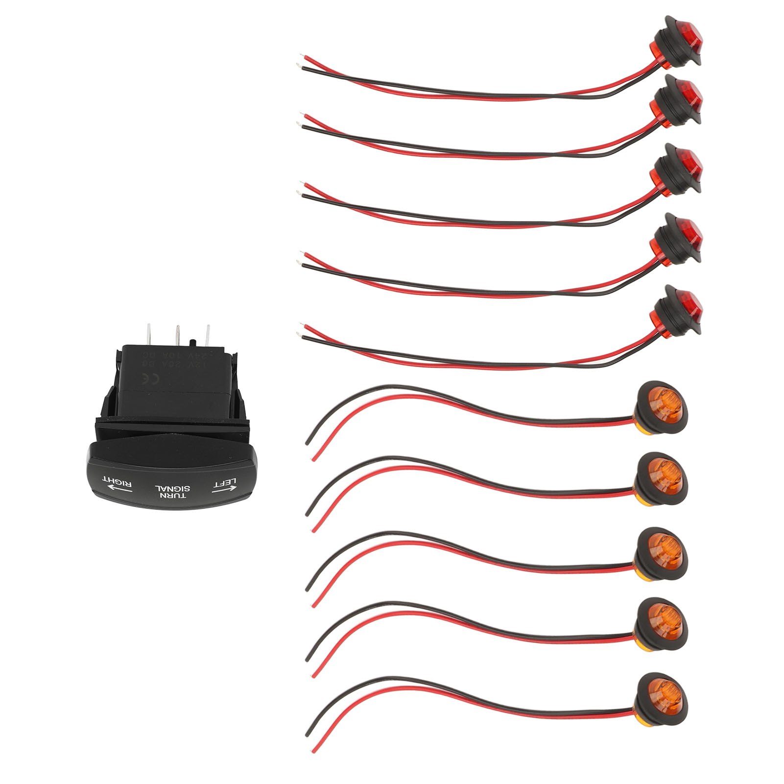 Blinkerschalter, Ersatz-blinkerrelais-kabelbaum Für Polaris Ranger Rzr Atv/utv Dc12v