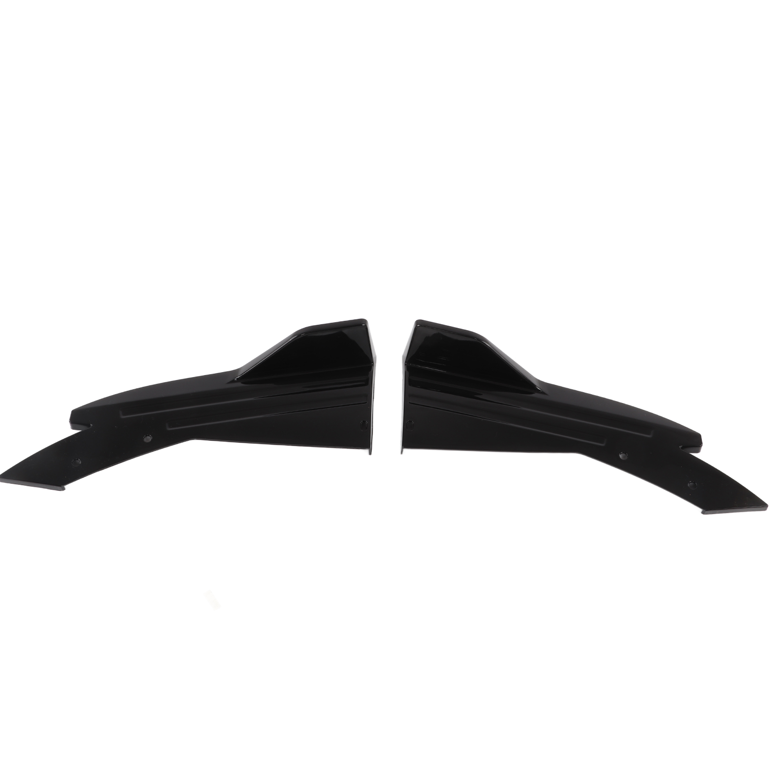 Heckflügel, Stoßstangenschutz, Diffusor, Unterfahrschutz, Seitenschweller, Universelles Bodykit In Glänzend Schwarzem Abs
