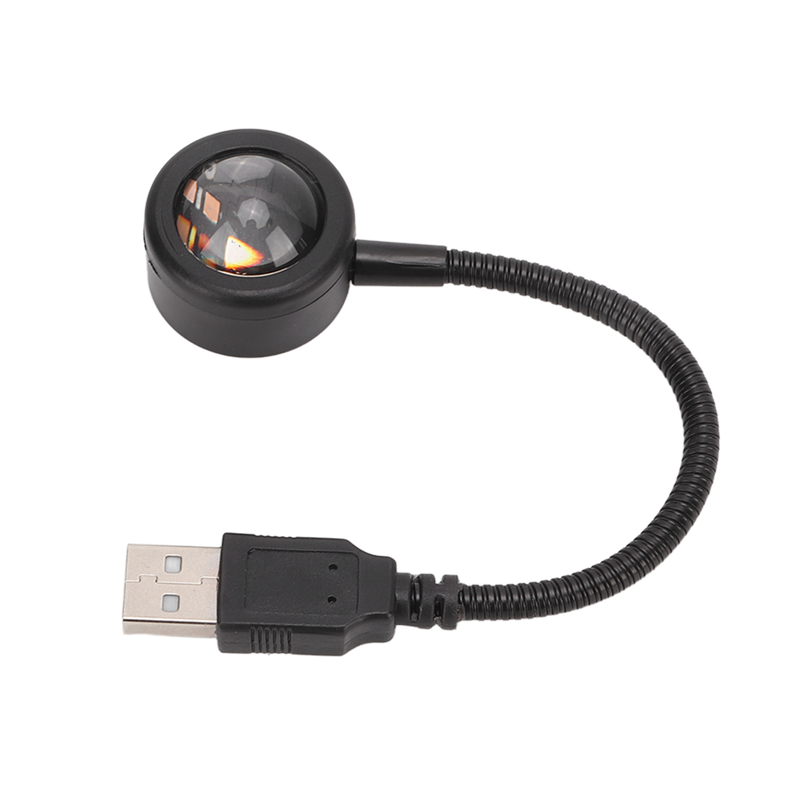 5v 0,15w Sternförmige Usb-nachtleuchte, Mehrere Modi, Universelles Romantisches Sonnenuntergangslicht, Ideal Für Auto, Dach Oder Zuhause.