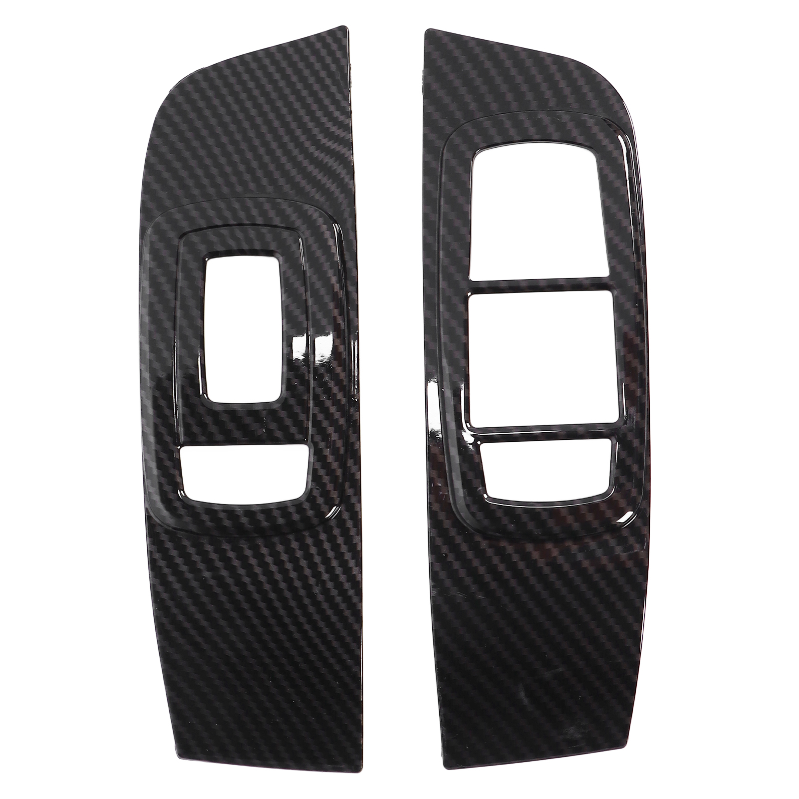 2 Fensterheberschalter Aus Kohlefaser Als Ersatz Für Dodge Challenger 2015-2021