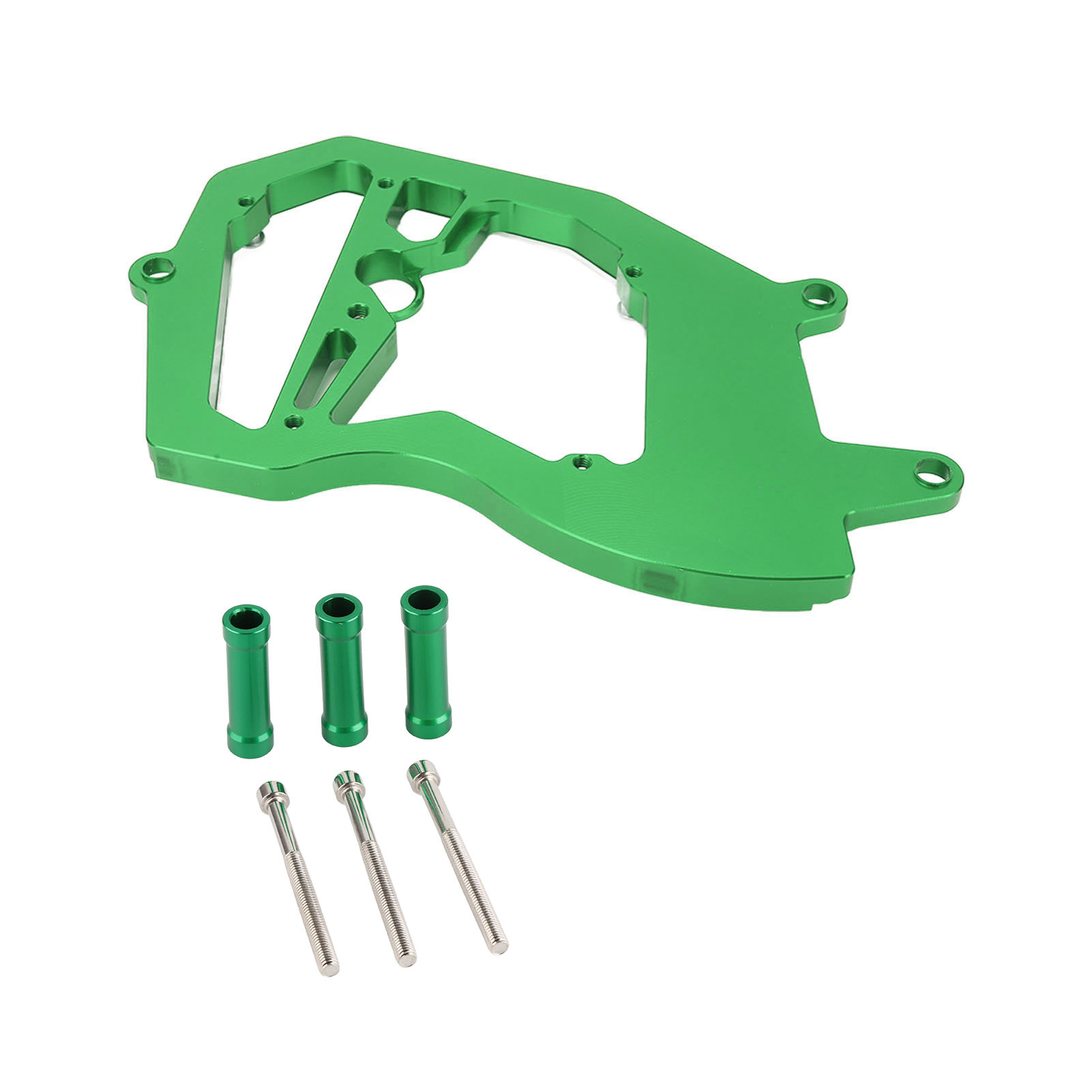 Cnc-gefräste Vorderradabdeckung Aus Aluminium, Kettenschutz, Ersatzteil Für Zx6r Motorrad 2009-2021, Grün