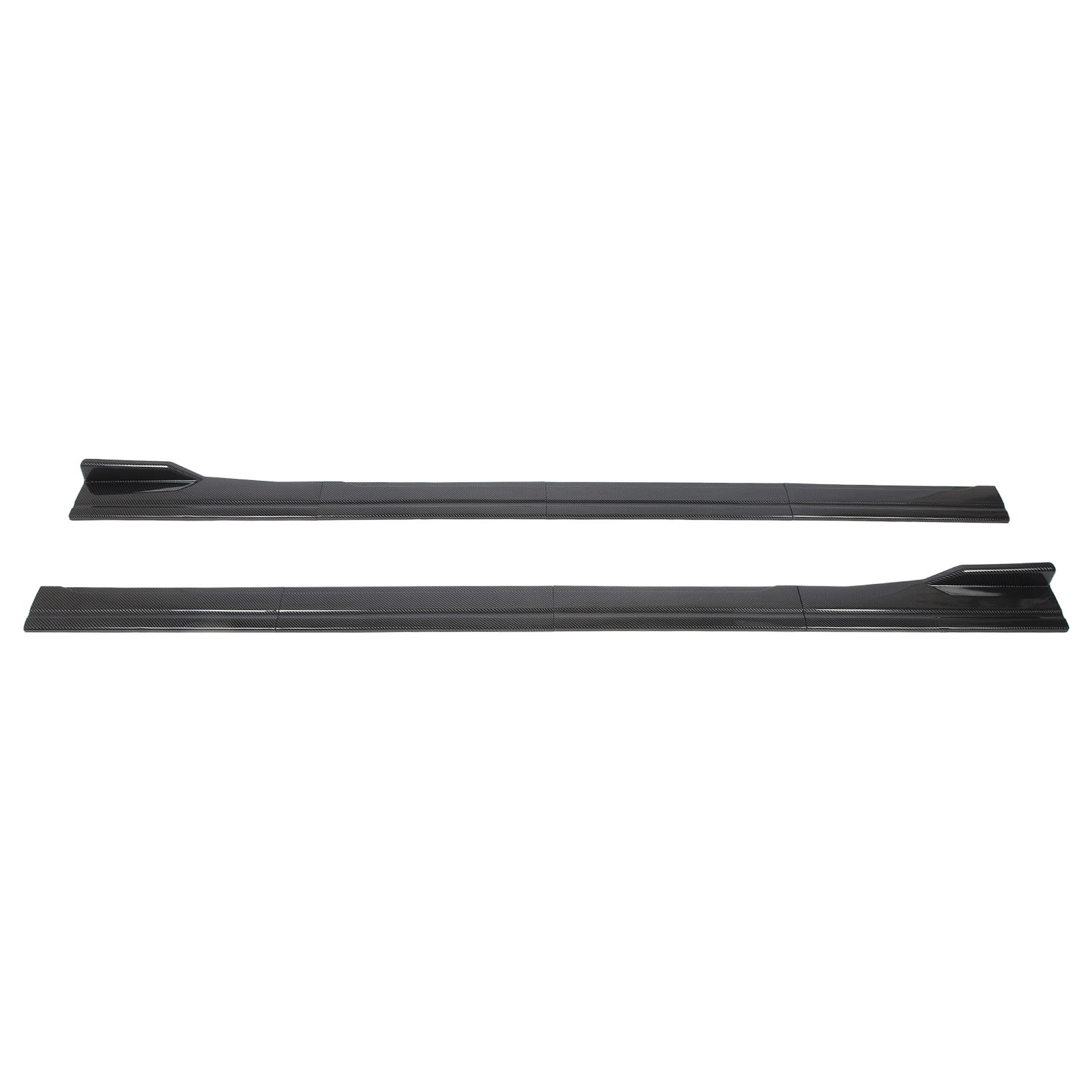 Schwellerverkleidungen 200 X 11 Cm In Carbonfaser-optik, 4-teilig, Linke Und Rechte Schwellerverkleidung Für Universelle Fahrzeuge