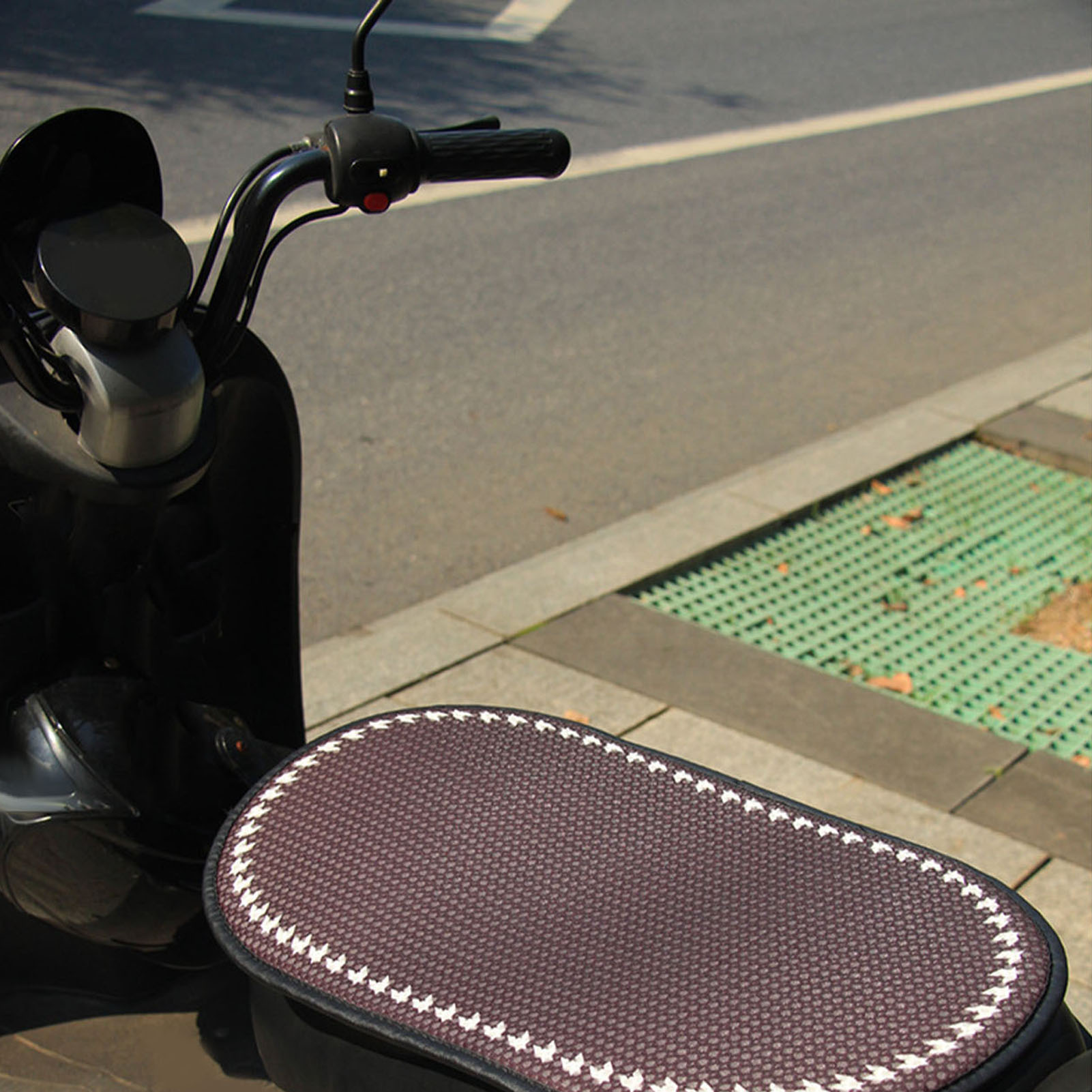 Sitzmatte Für Elektrofahrzeuge, Kühlkissen Für Motorräder, Sonnenschutz Gegen Sonnenbrand Im Sommer, Typ 2