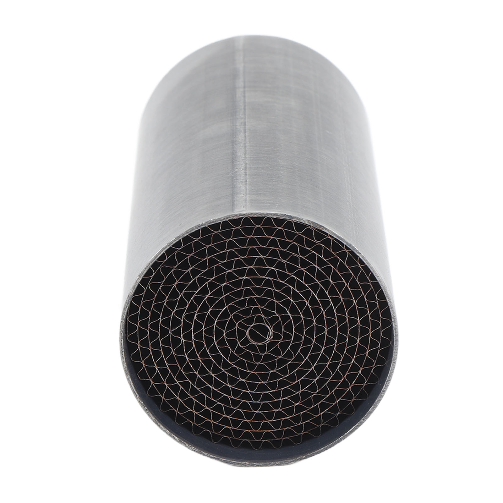 Motorradauspuff Mit Edelstahl-katalysator, Universellem Mittelschalldämpfer Vorne, 48 X 100 Mm / 1,88 X 3,93 Zoll