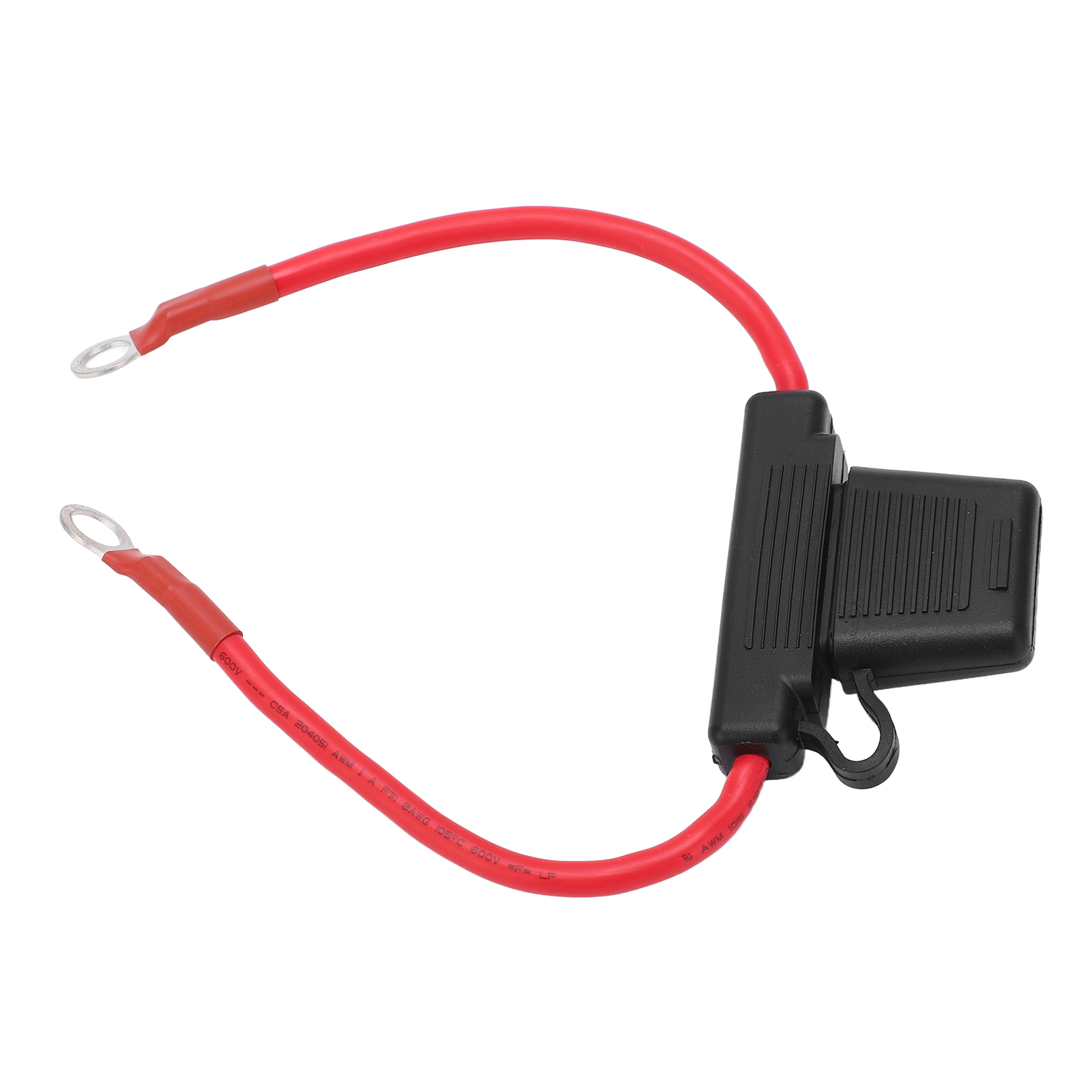 Integrierter 8awg-sicherungshalter Mit 80-a-flachsicherung, Wasserdichter Stromkreisschutz Für 12-24-v-fahrzeuge Und Schiffe