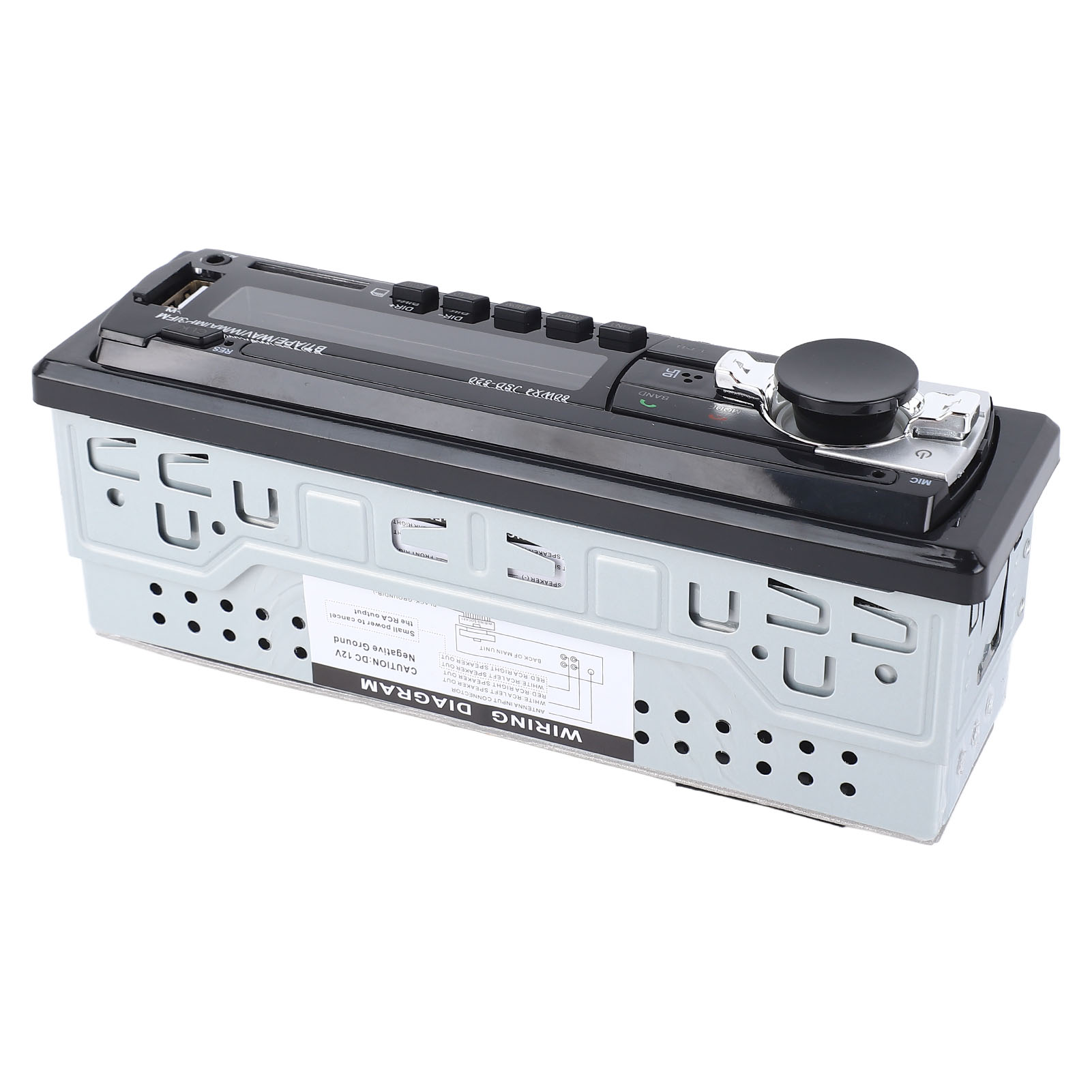 12-v-autoradio Mit Mp3-player, Bluetooth, Freisprecheinrichtung, Fm-radio Und Fernbedienung