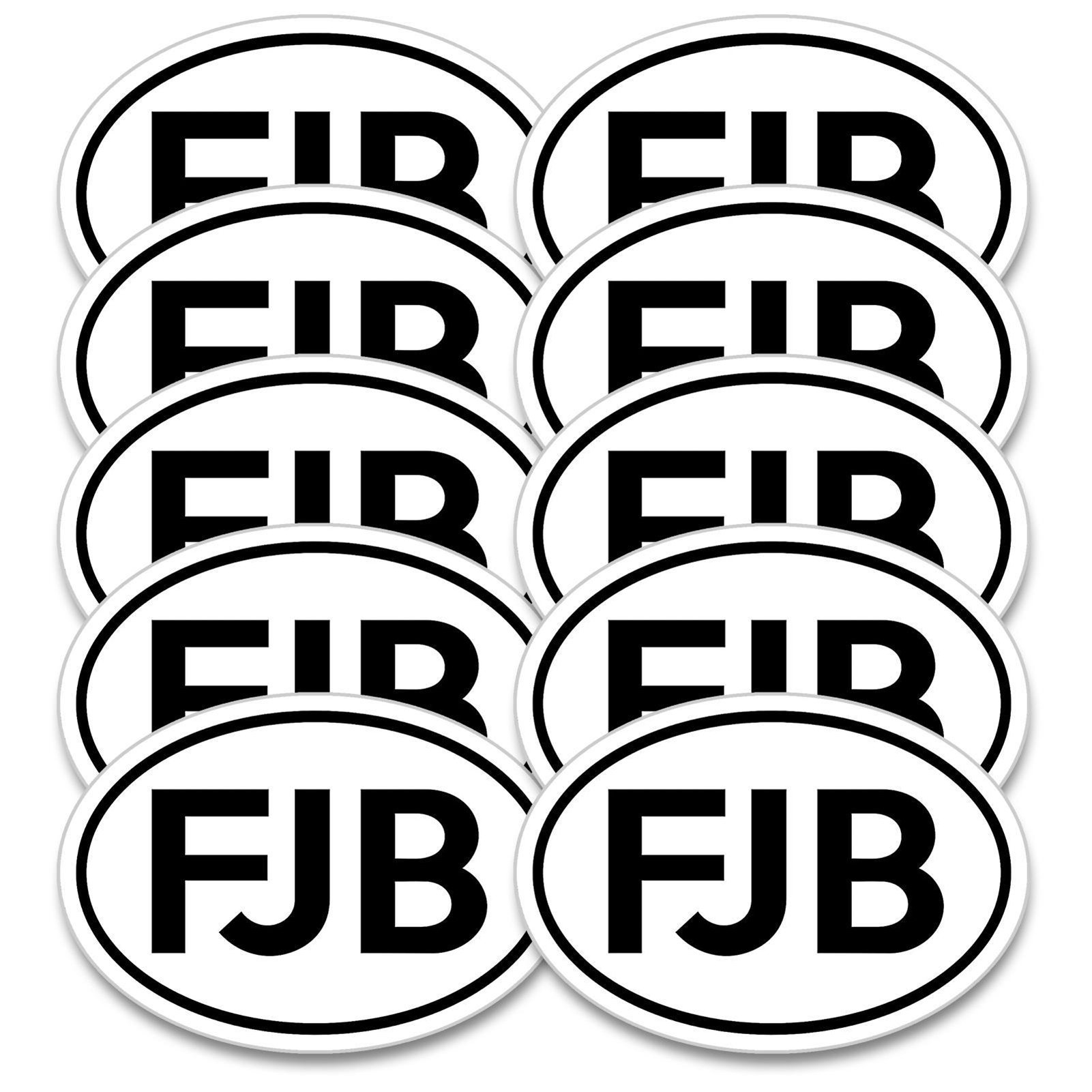 Set Mit 10 Autoaufklebern: „los Geht’s“, Brandon, Stoßstange, Lieferwagen, Fenster, Koffer, Laptop, Fenster