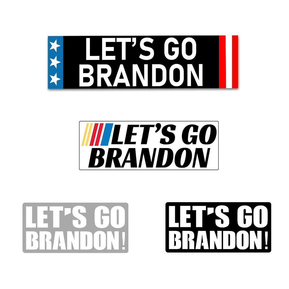 „go Brandon“-aufkleber, Witzige Aufkleber Für Stoßstangen, Skateboards, Laptops, Helme