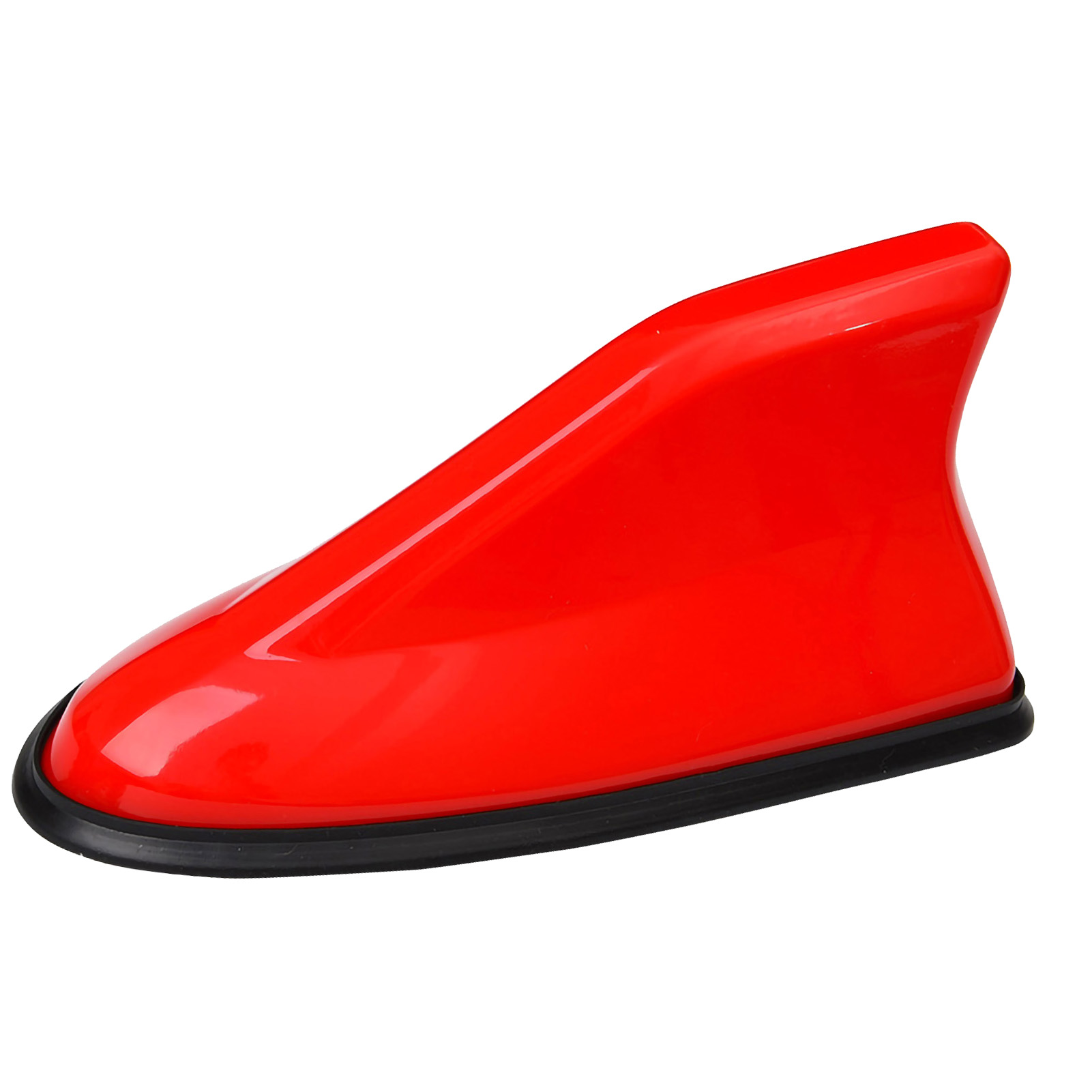 Antenne Aileron De Requin Pour Toit De Voiture, Revêtement Piano, Accessoires Extérieurs Pour Voiture Rouge